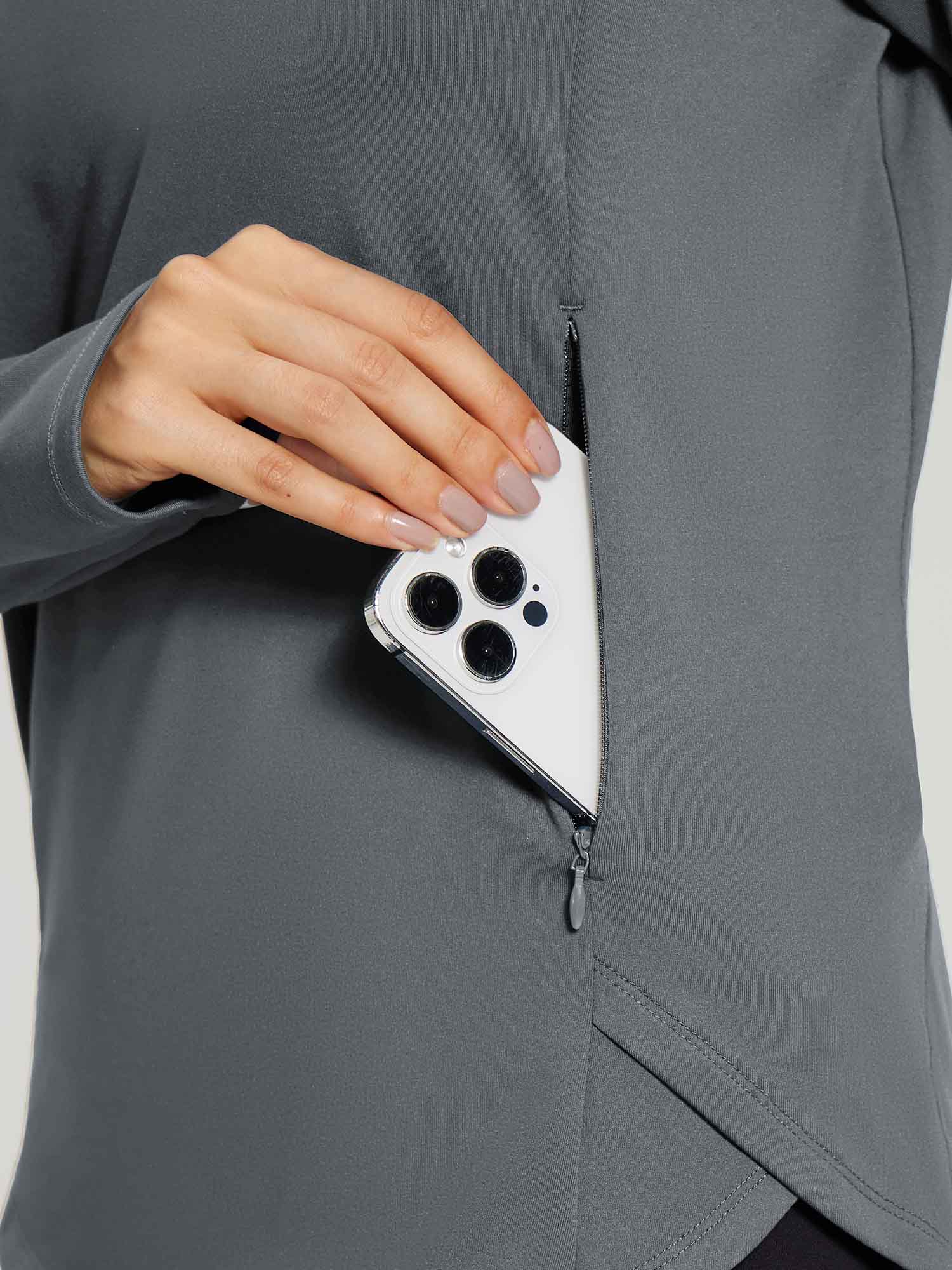 Pullover Fleece Long Sleeve T - Image 17