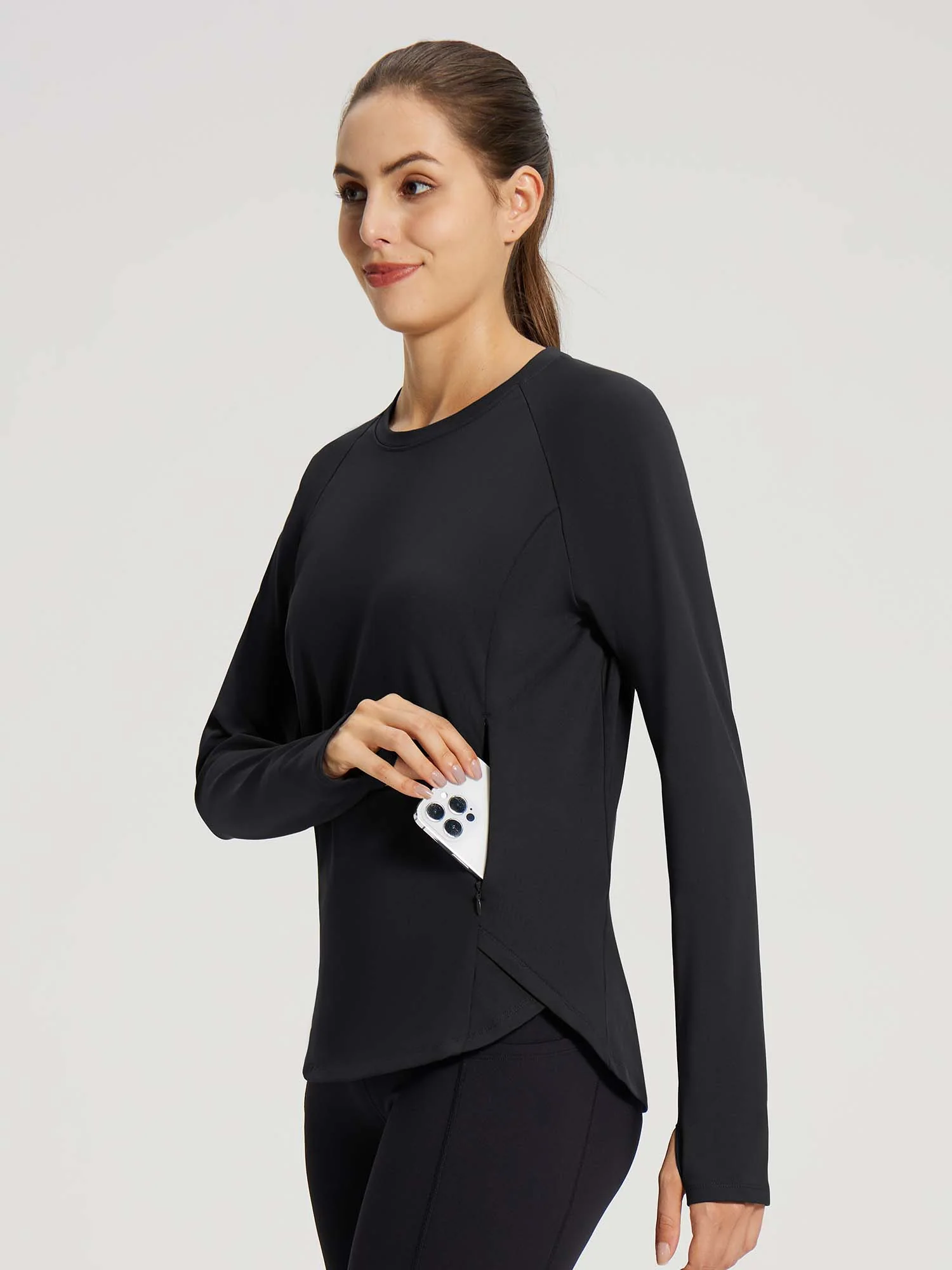 Pullover Fleece Long Sleeve T - Image 29