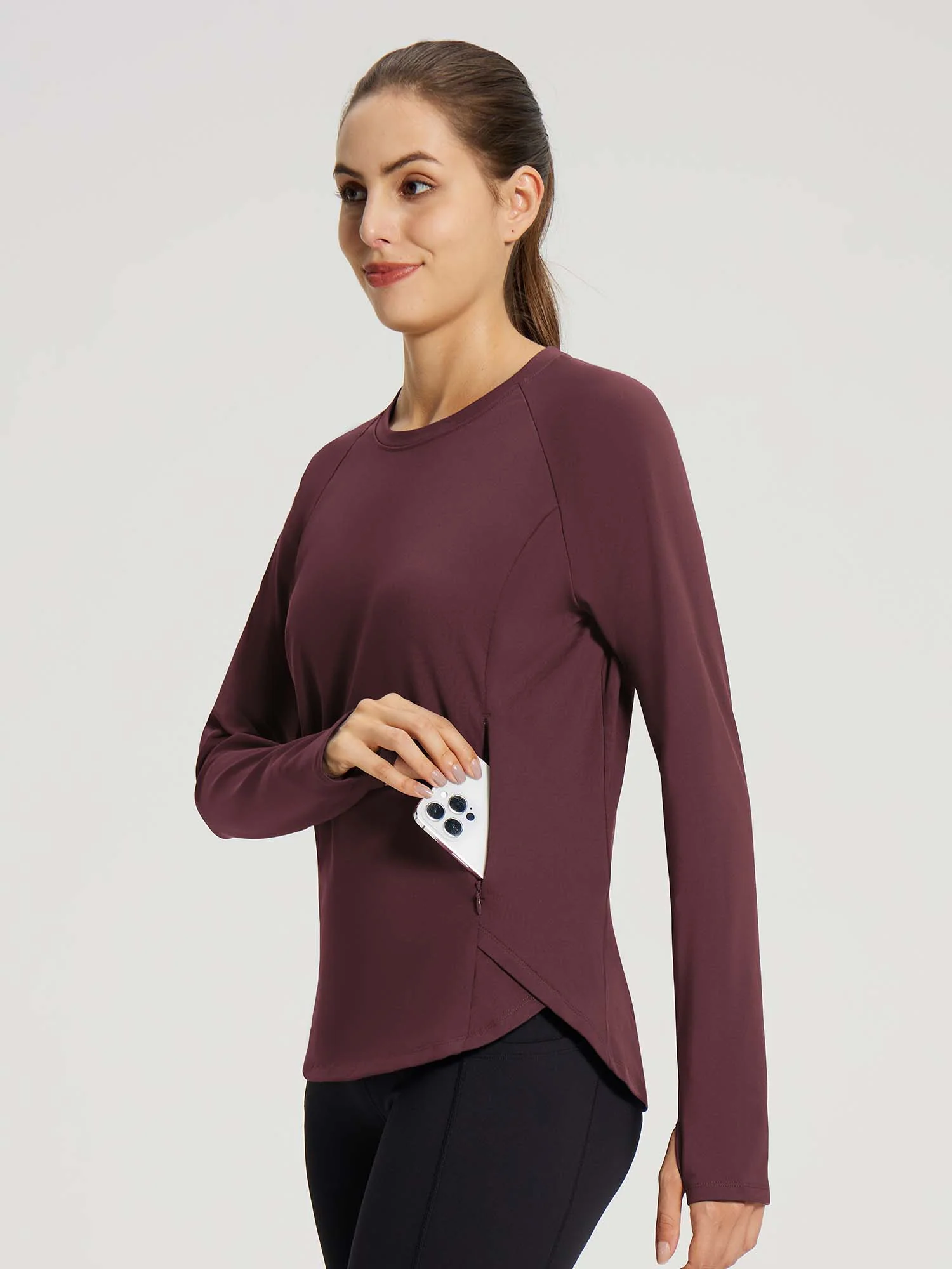 Pullover Fleece Long Sleeve T - Image 3
