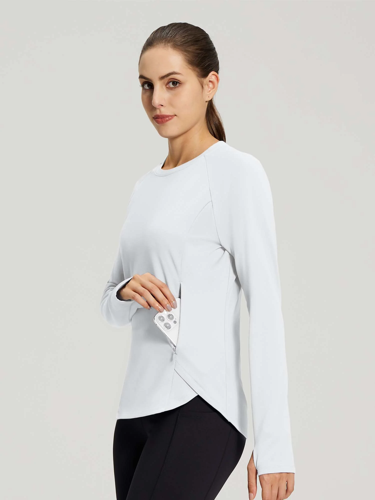 Pullover Fleece Long Sleeve T - Image 36