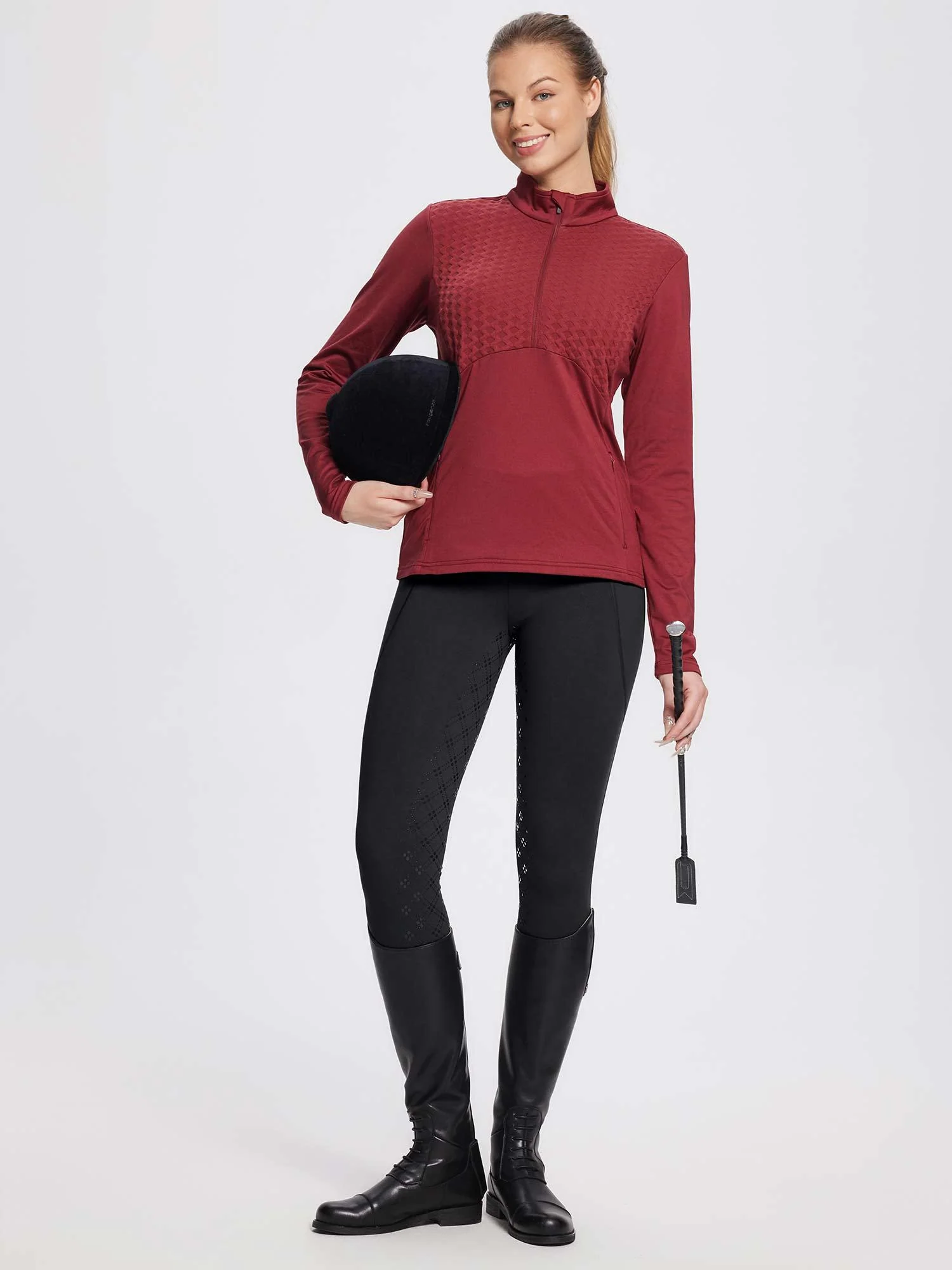 Women's Fleece Equestrian Breeches - Image 12