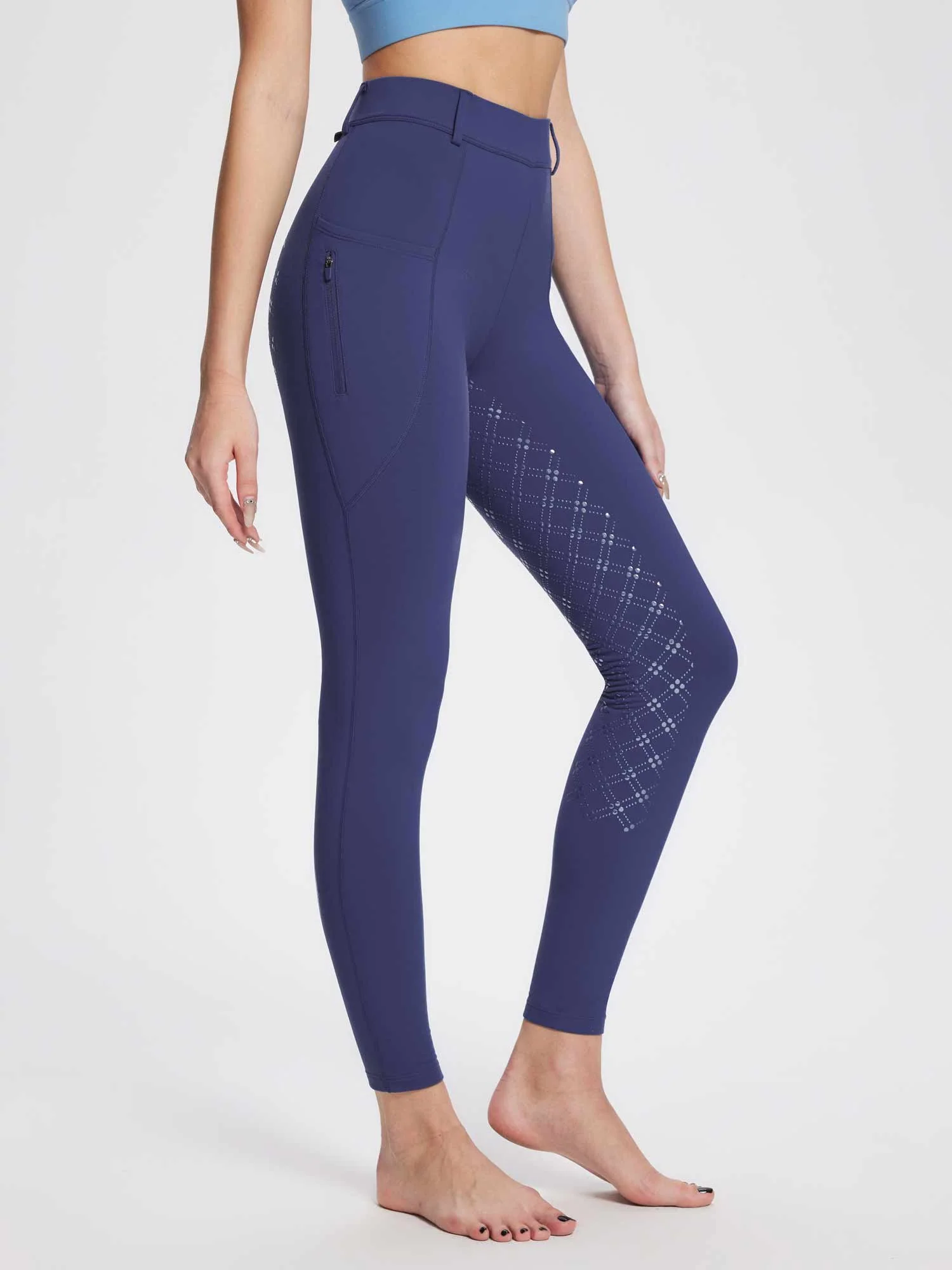 Women's Fleece Equestrian Breeches - Image 19