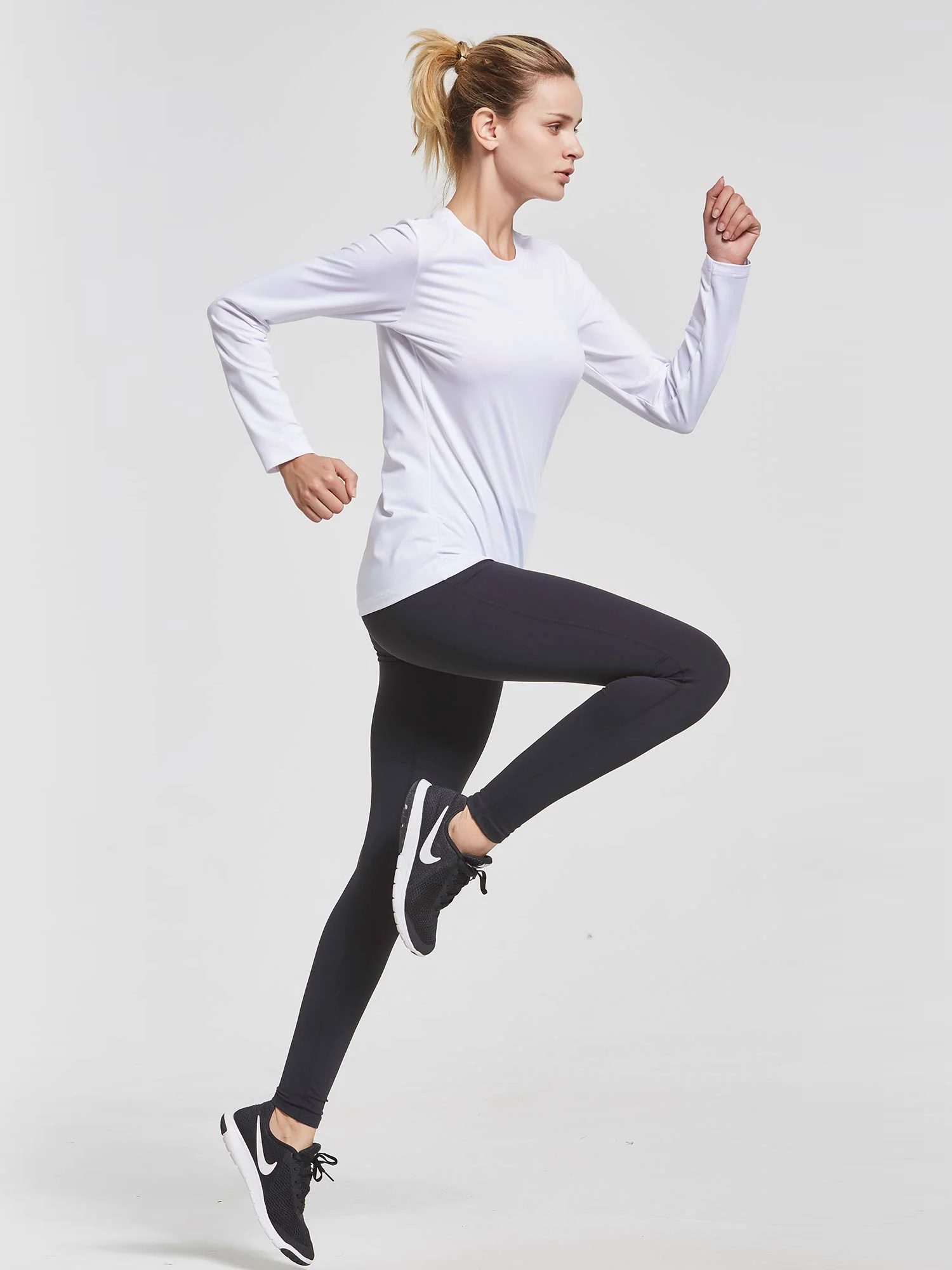 Women's UPF 50+ Long-Sleeve Quick-Dry Running Shirt - Image 11