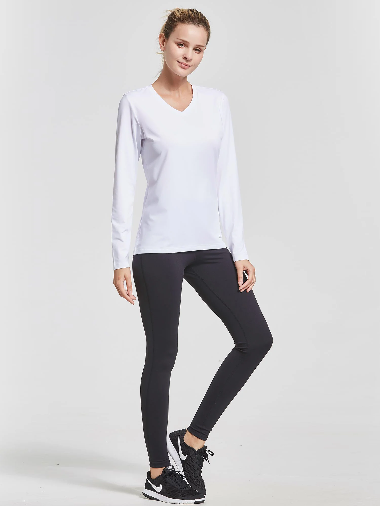 Women's UPF 50+ Long-Sleeve Quick-Dry Running Shirt - Image 12