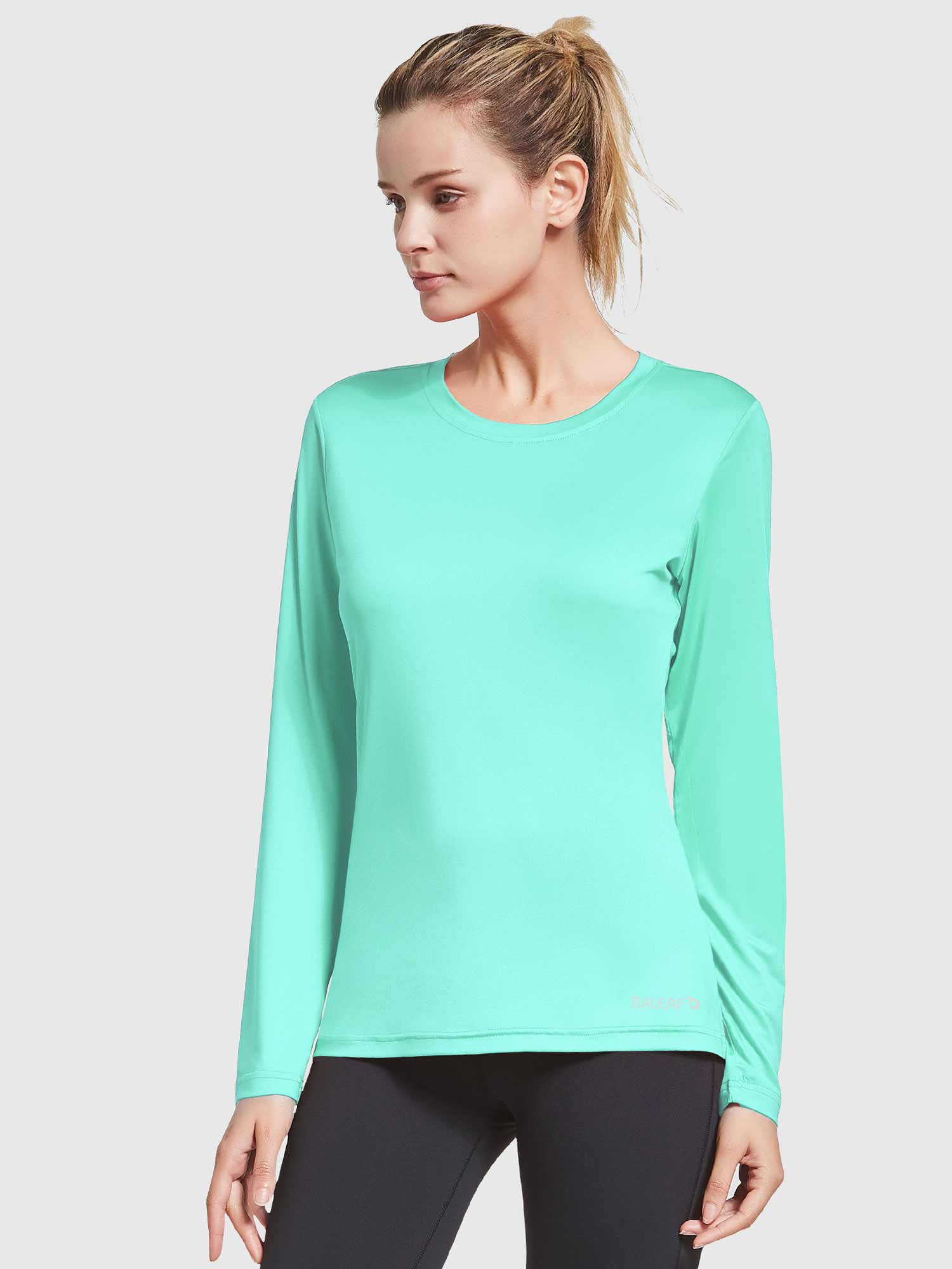 Women's UPF 50+ Long-Sleeve Quick-Dry Running Shirt - Image 14