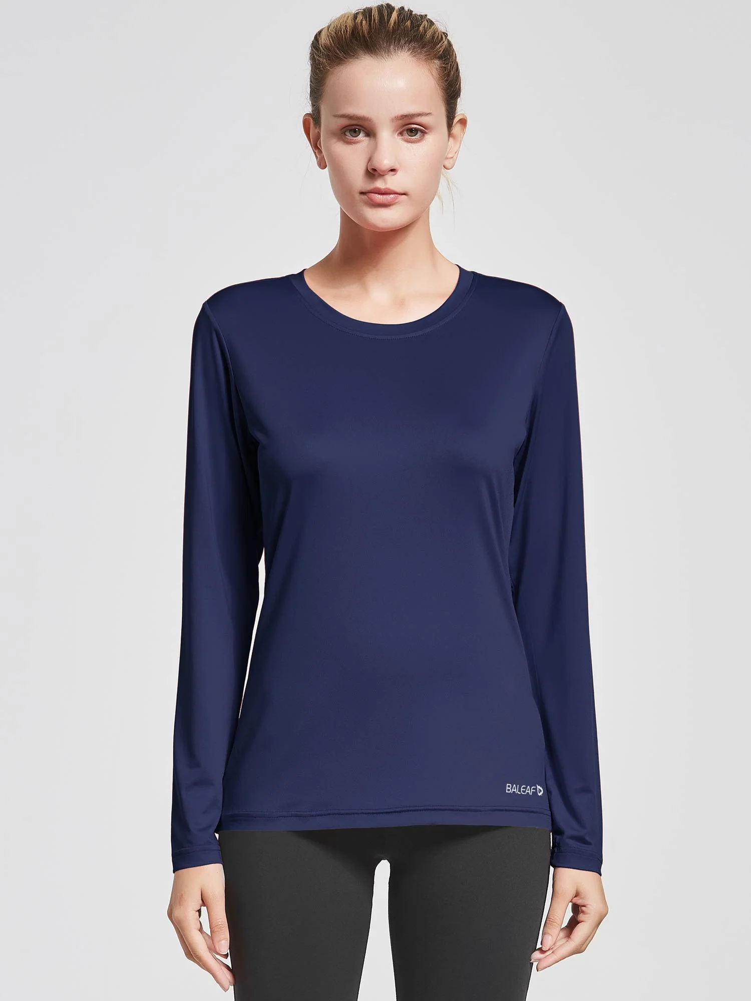 Women's UPF 50+ Long-Sleeve Quick-Dry Running Shirt - Image 25