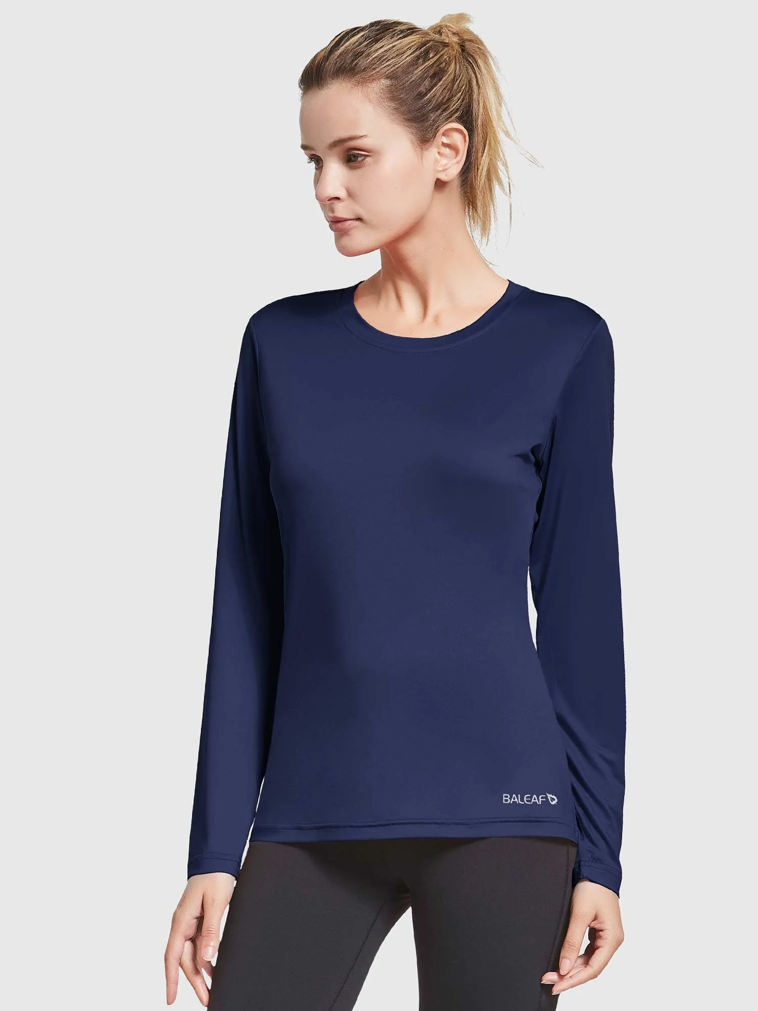 Women's UPF 50+ Long-Sleeve Quick-Dry Running Shirt - Image 26
