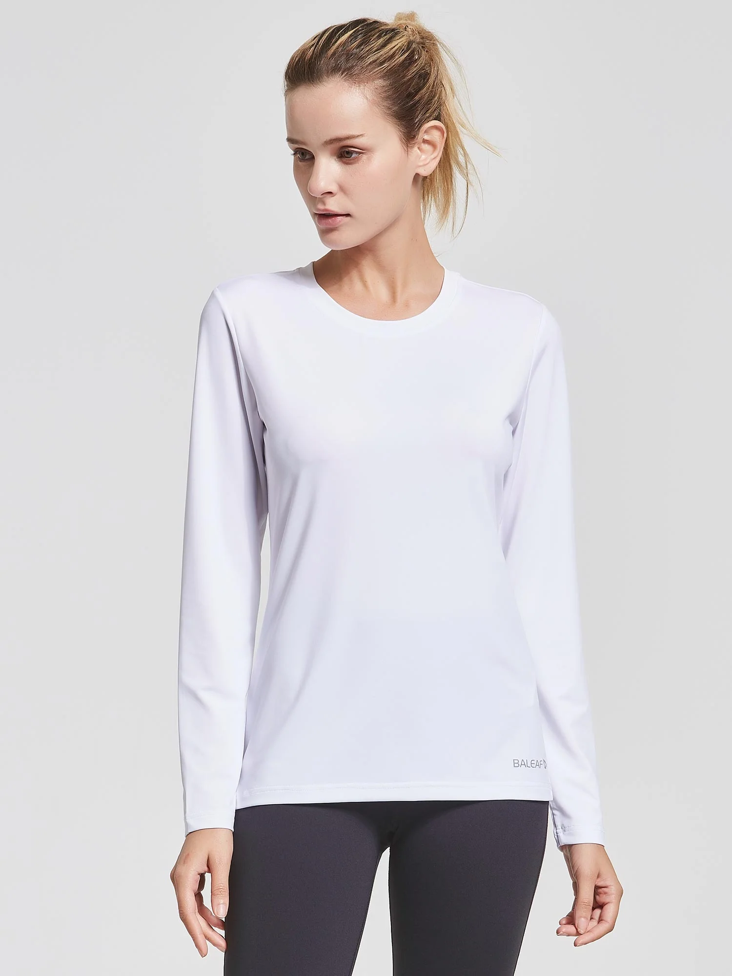 Women's UPF 50+ Long-Sleeve Quick-Dry Running Shirt - Image 7