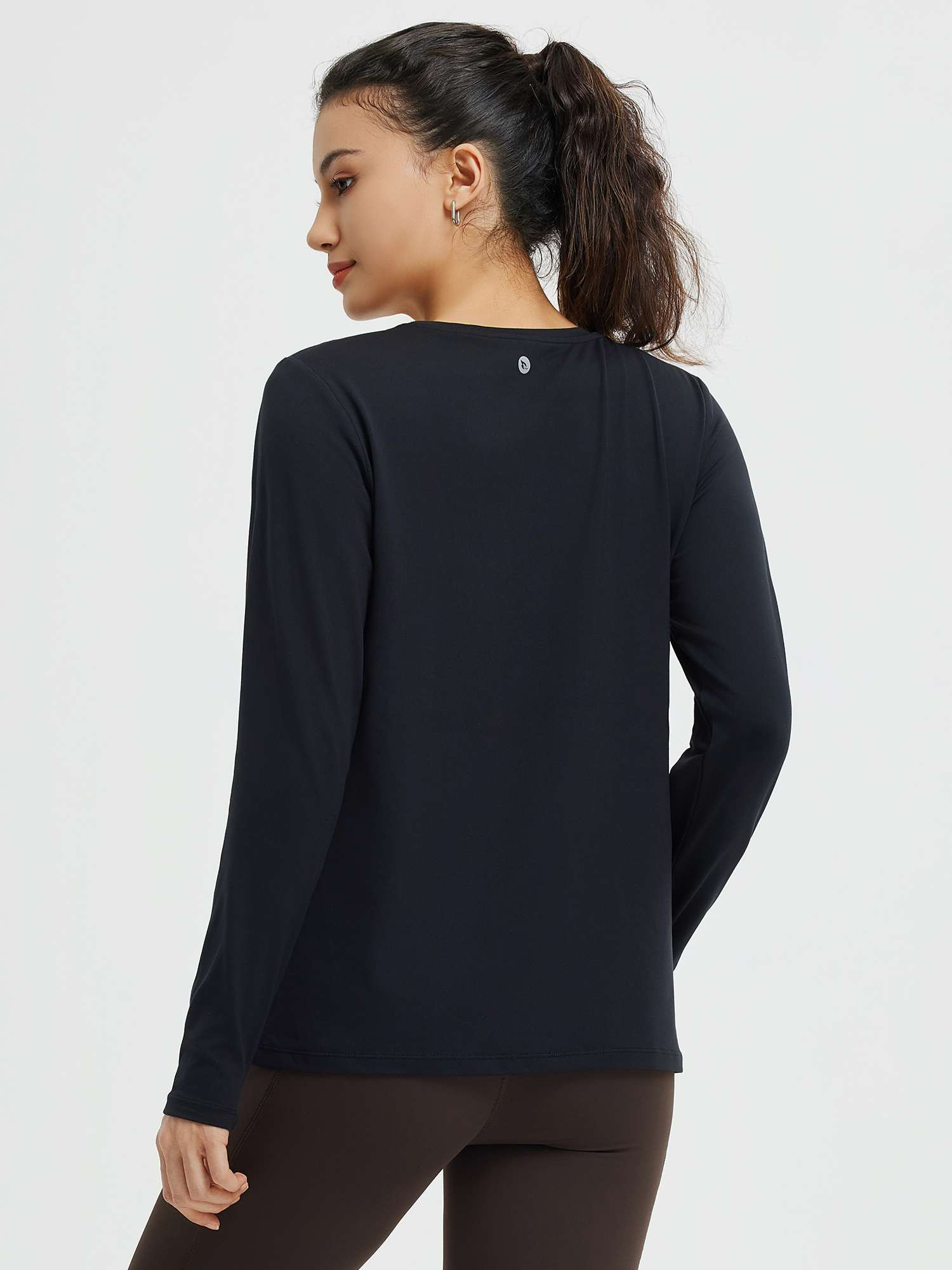 Running Crewneck Pocket Long-Sleeve Top - Image 14