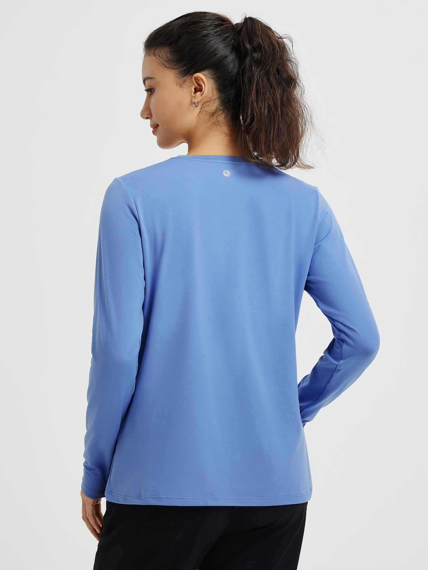 Running Crewneck Pocket Long-Sleeve Top - Image 9