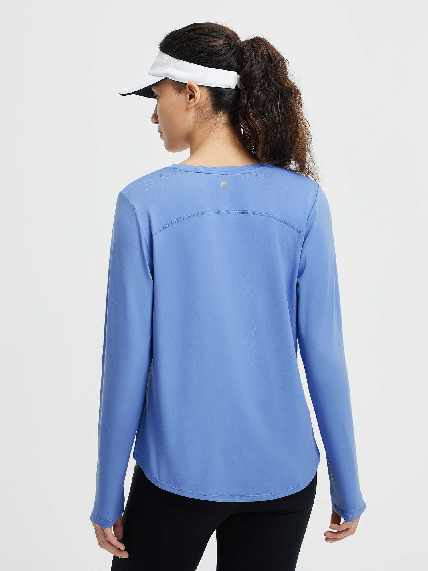 Running Cross Hem Long-Sleeve T-Shirt - Image 3