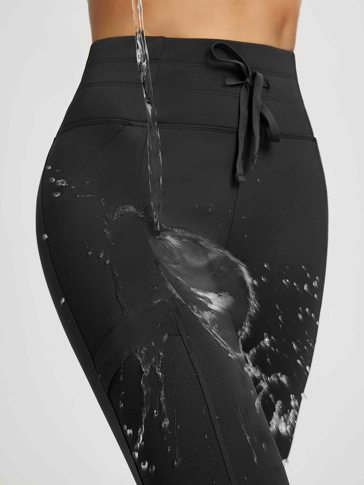 Running High-Waisted Fleece Leggings - Image 11