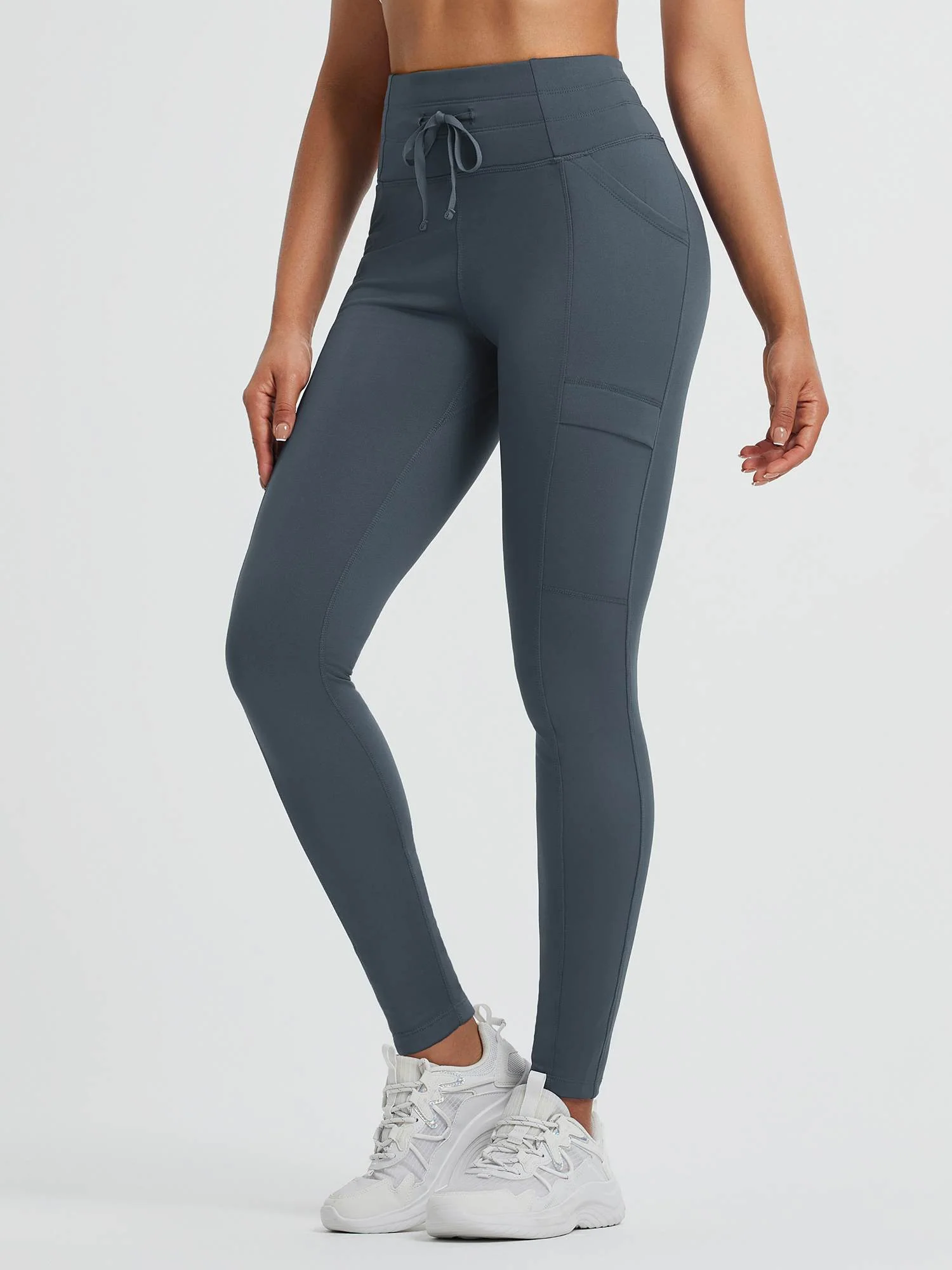 Running High-Waisted Fleece Leggings - Image 24