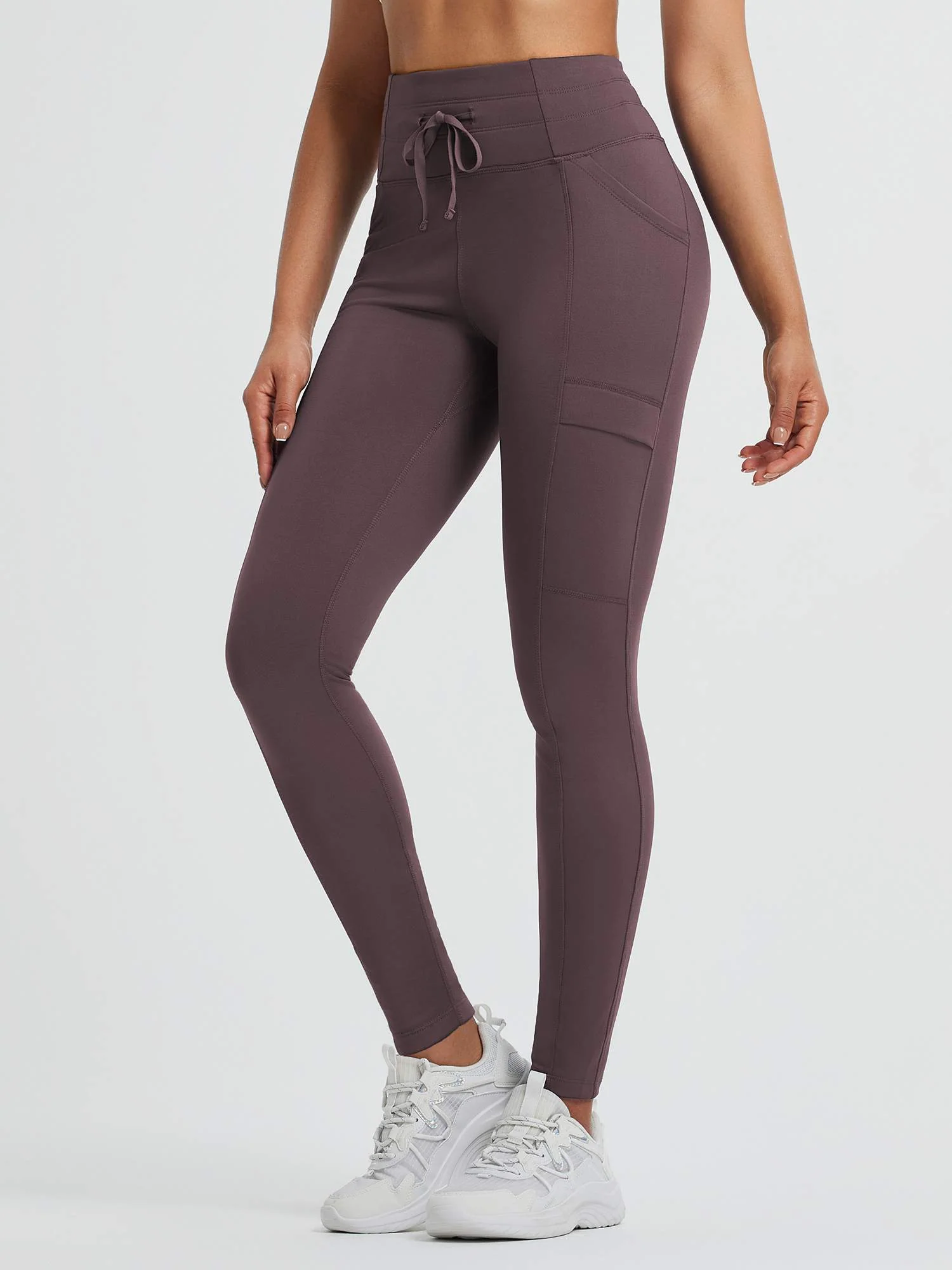 Running High-Waisted Fleece Leggings - Image 29