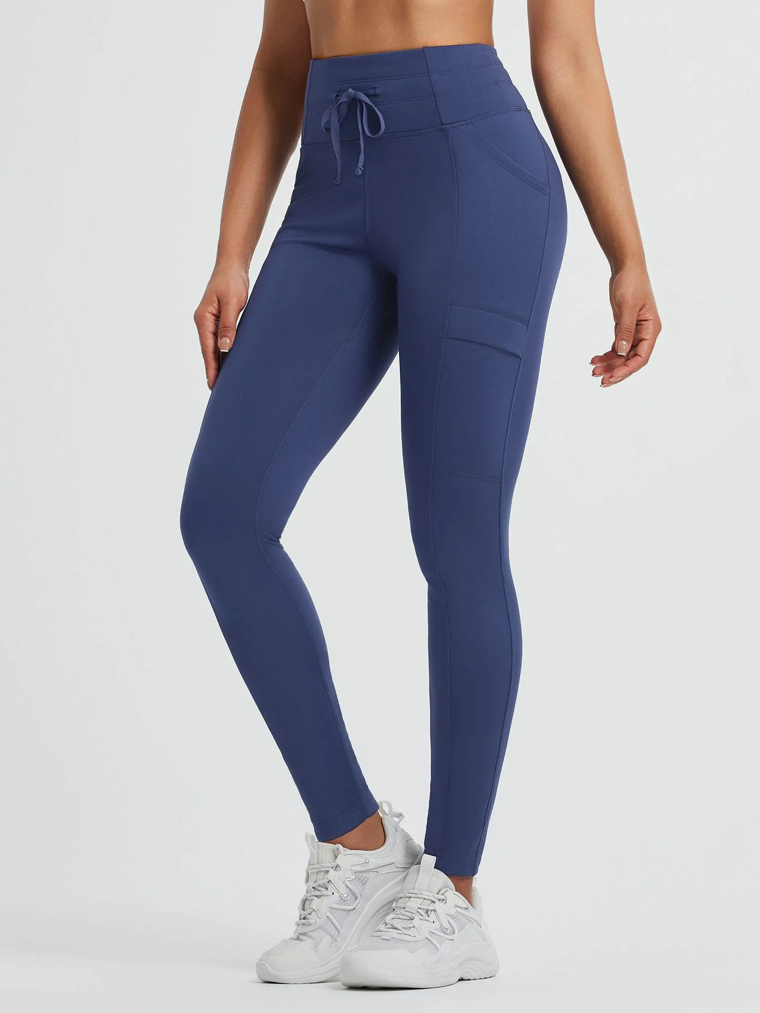 Running High-Waisted Fleece Leggings - Image 3