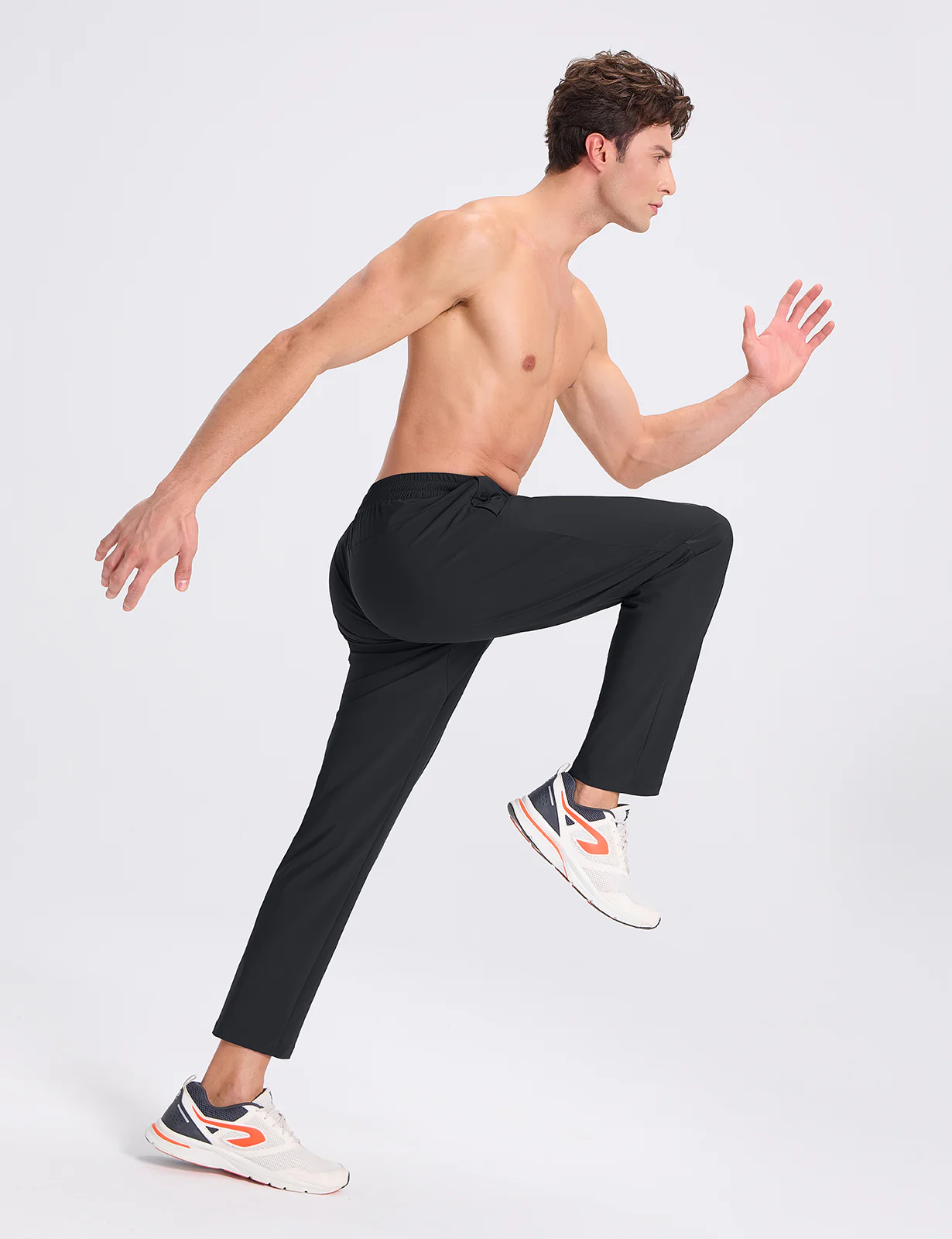 Men's Stretch Waist Tapered Joggers - Image 14