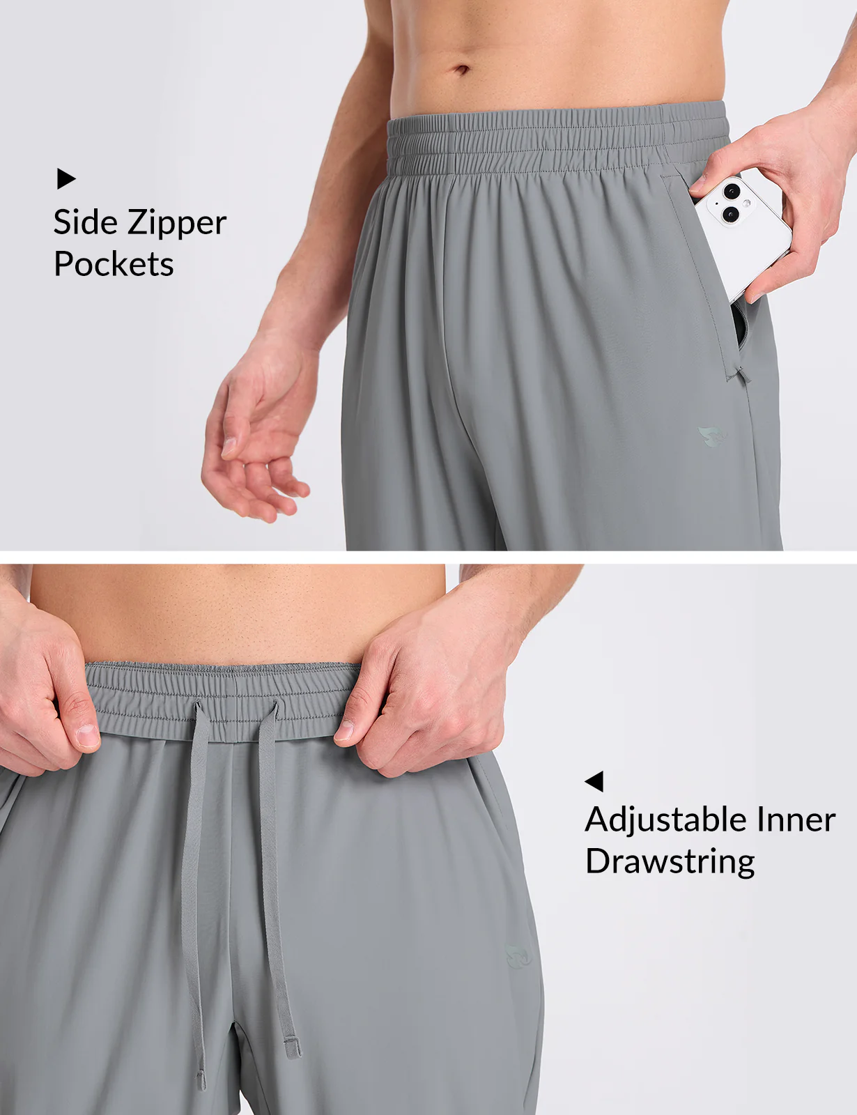Men's Stretch Waist Tapered Joggers - Image 17