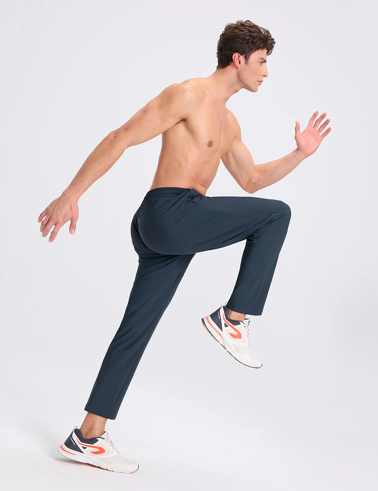 Men's Stretch Waist Tapered Joggers - Image 27