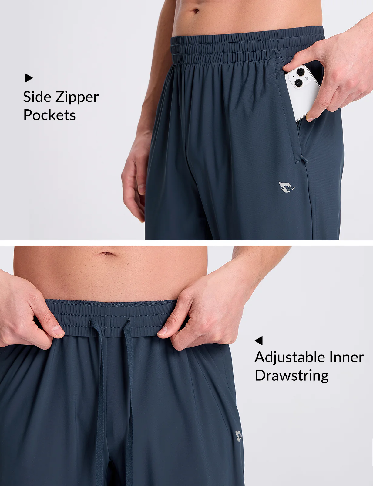 Men's Stretch Waist Tapered Joggers - Image 29