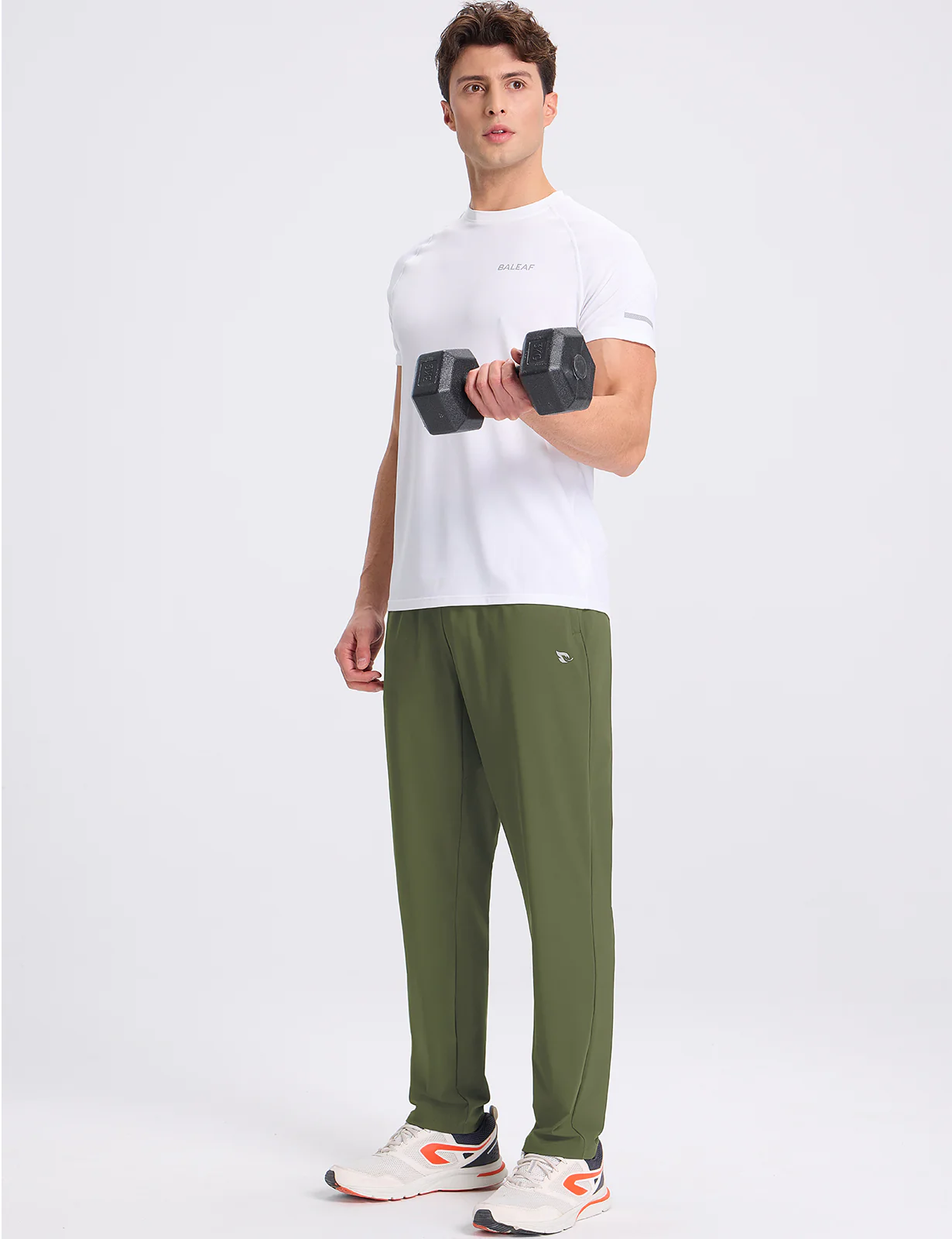 Men's Stretch Waist Tapered Joggers - Image 7