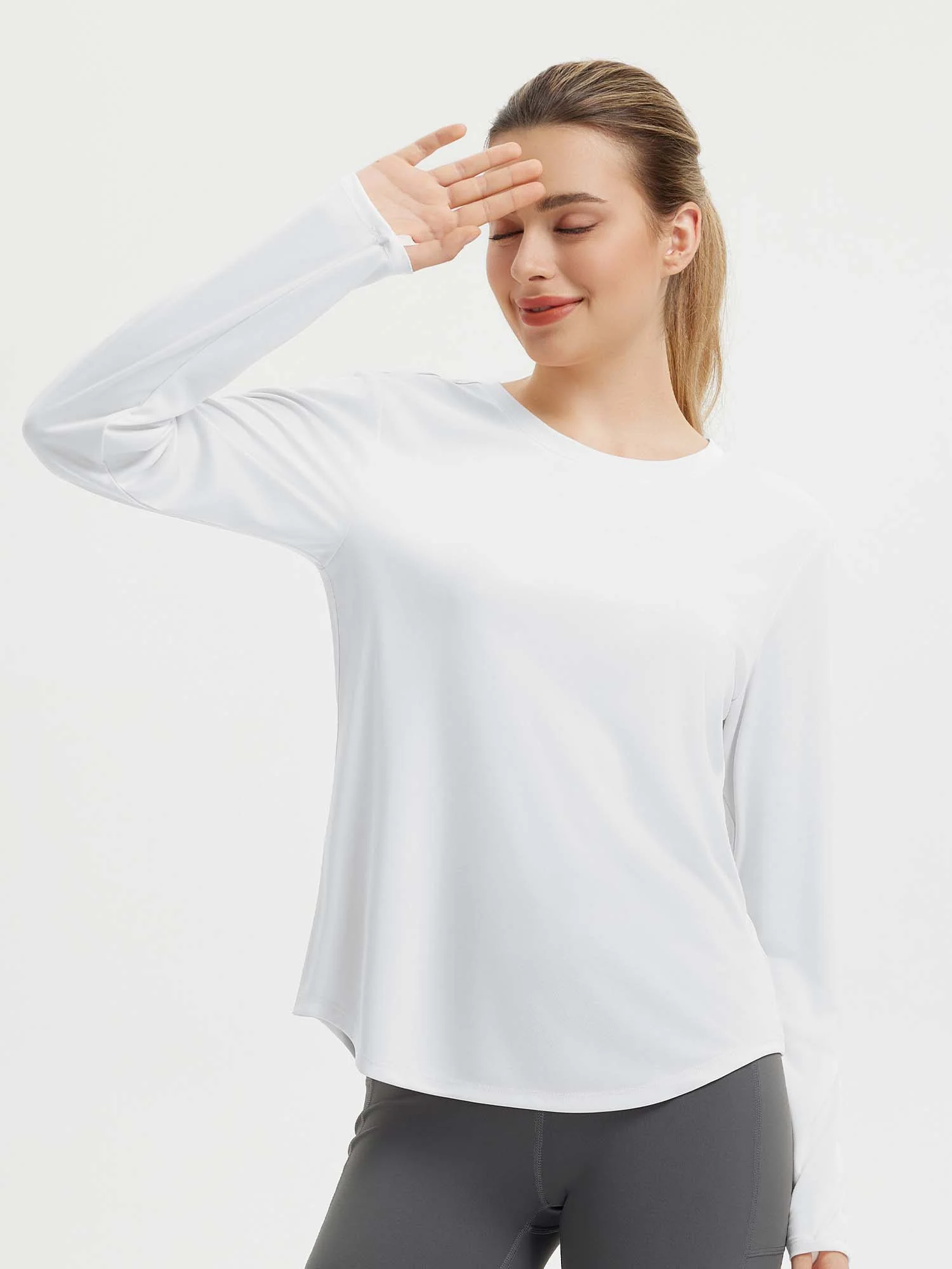 Women's Long Sleeve Running Shirt - Image 13