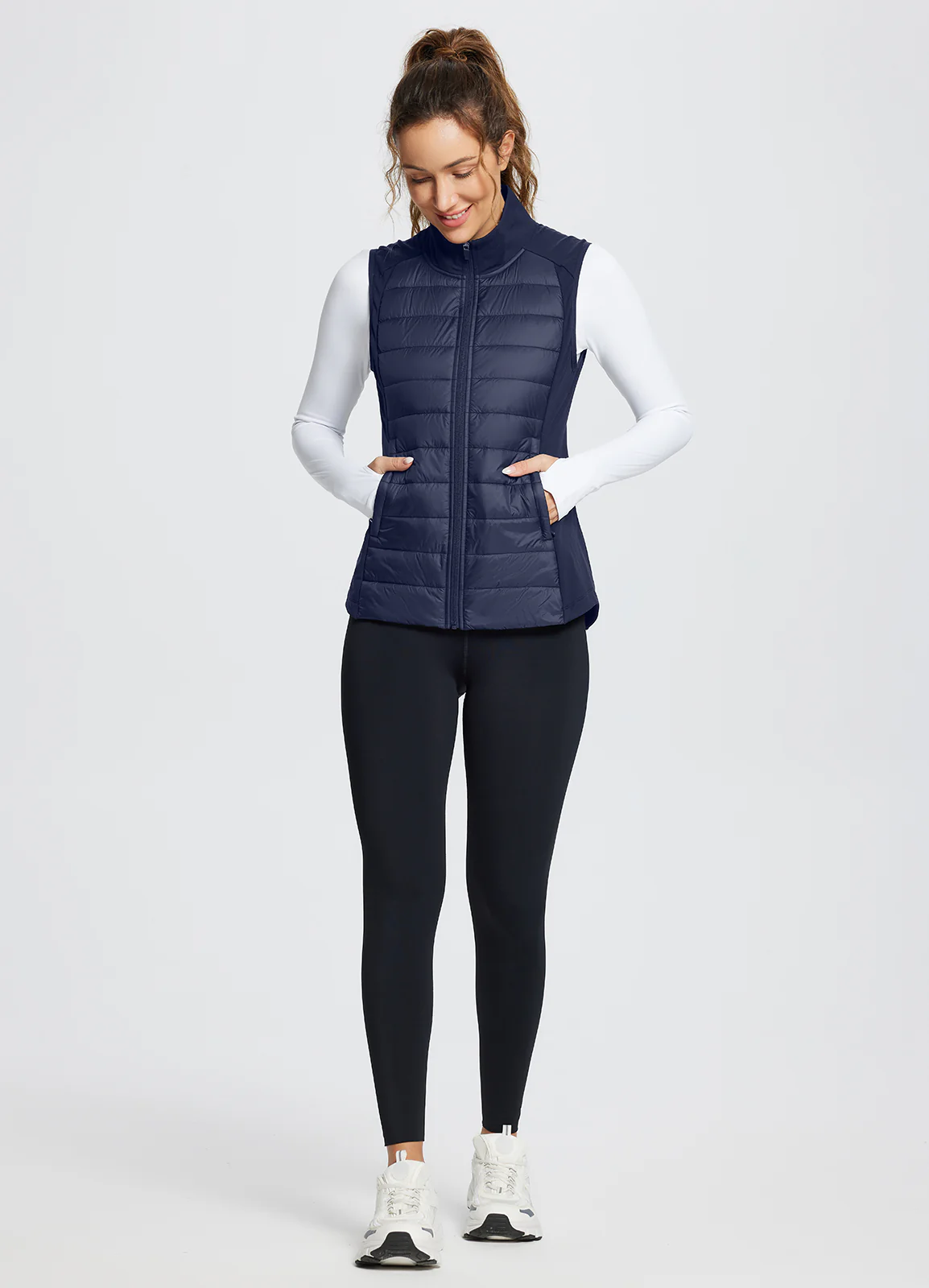 Running Slim-Fit Puffer Vest - Image 11