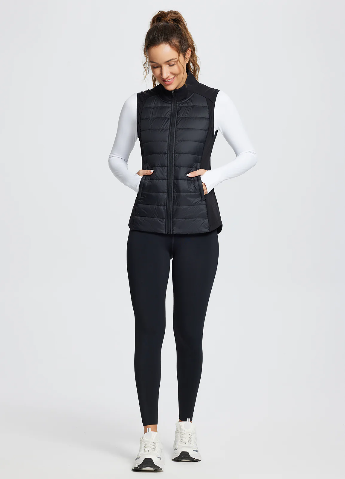 Running Slim-Fit Puffer Vest - Image 7