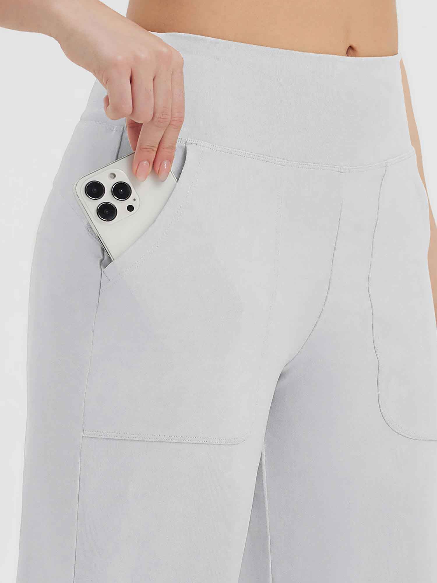Secret Breeze Curved Hem Capris - Image 17