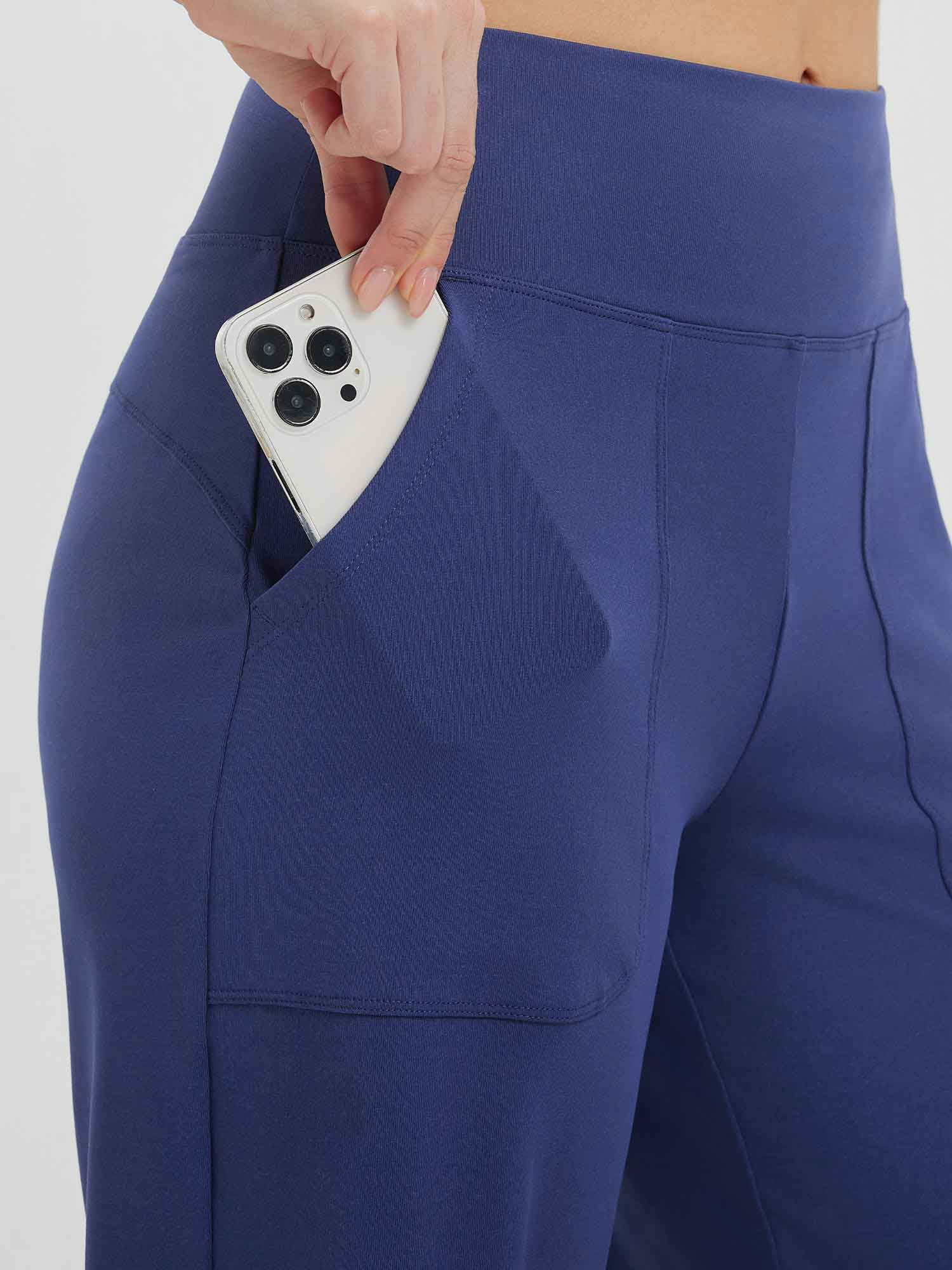 Secret Breeze Curved Hem Capris - Image 26