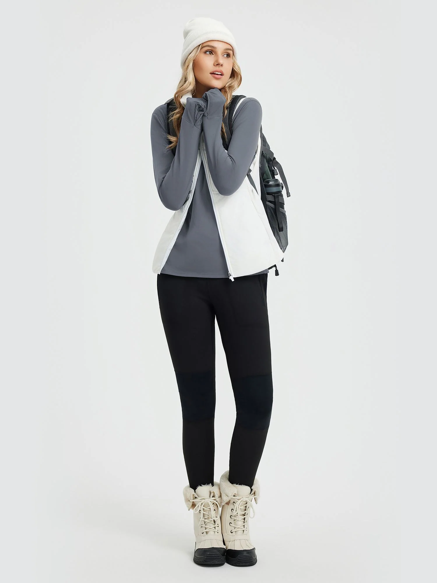 Skiing Fleece Pullover Base Layer - Image 12