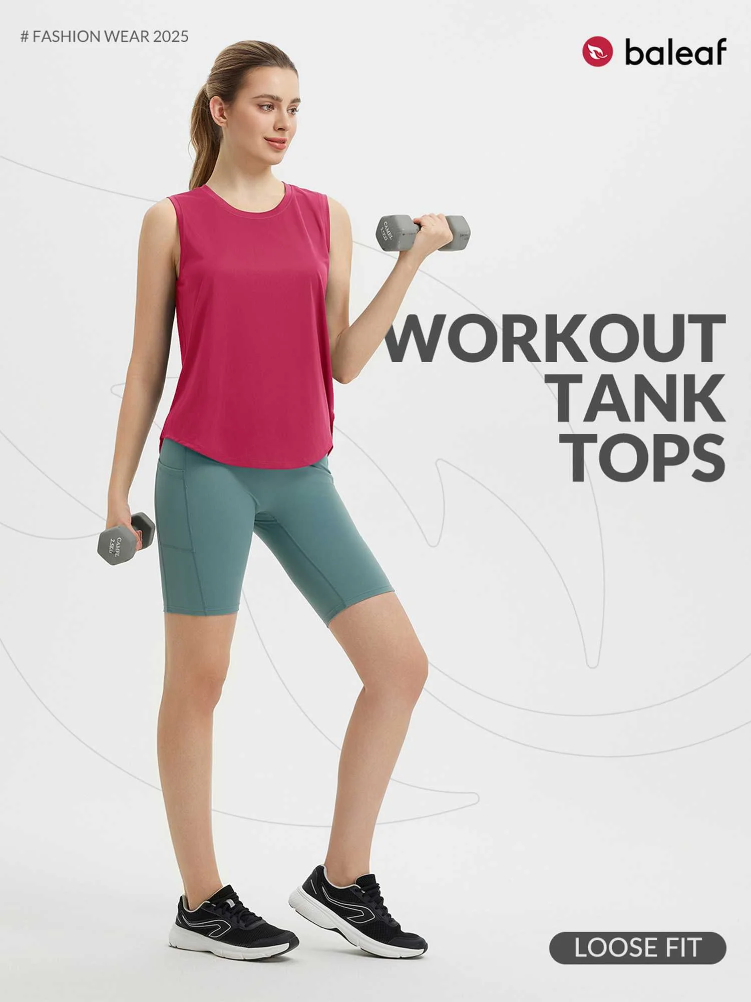 Women's Sleeveless Racerback Running Tank - Image 11