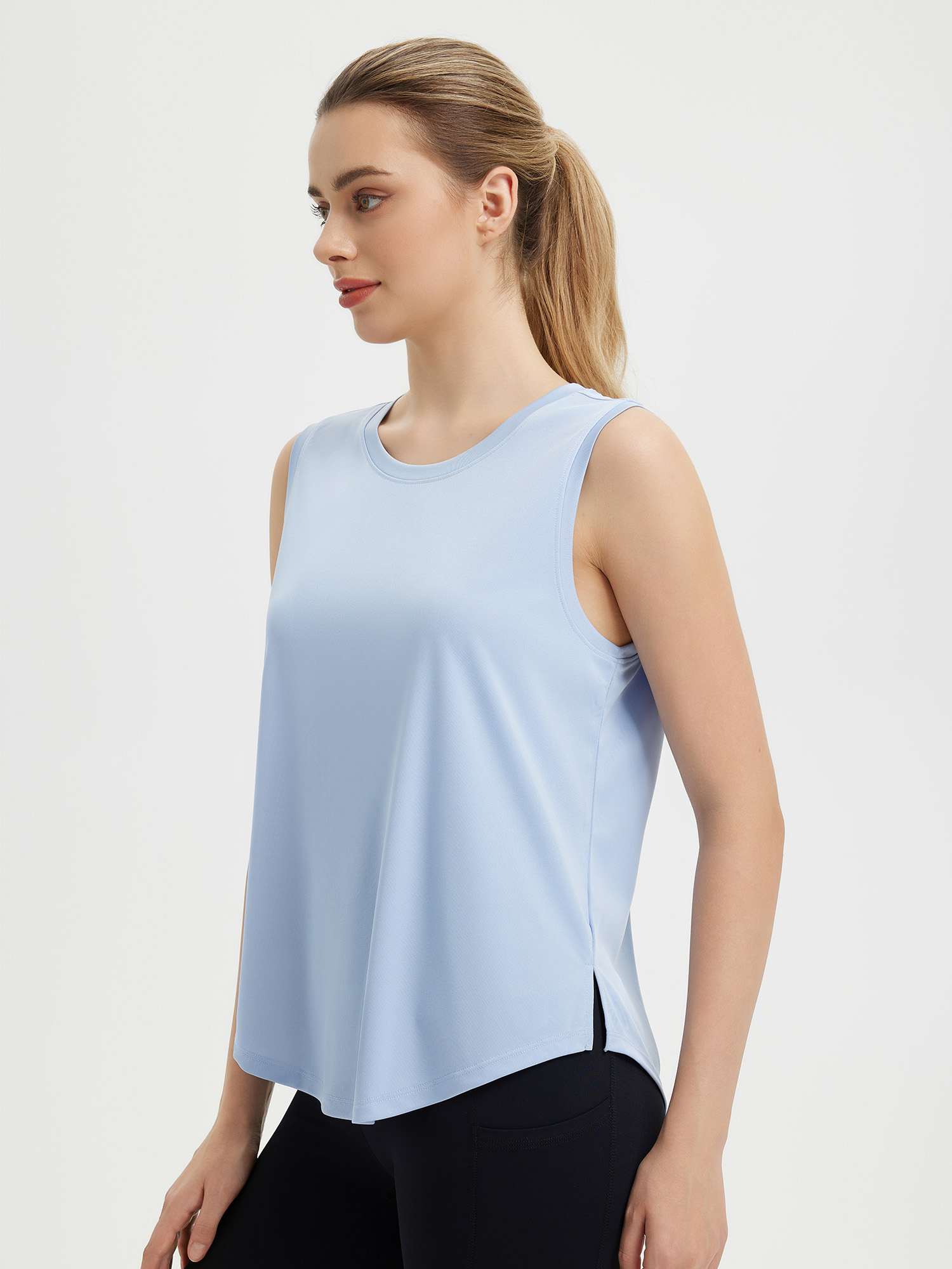 Women's Sleeveless Racerback Running Tank - Image 20