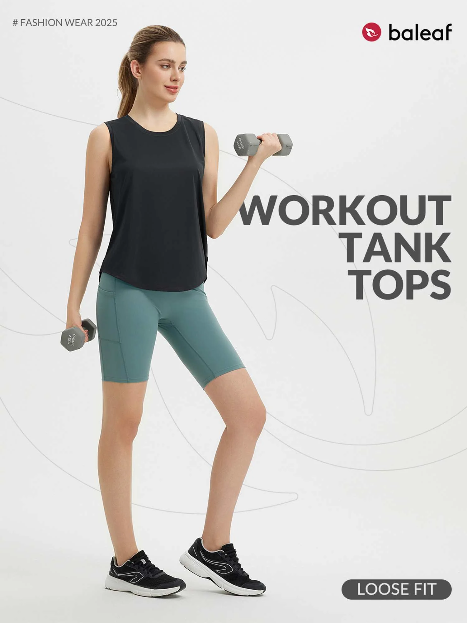 Women's Sleeveless Racerback Running Tank - Image 34