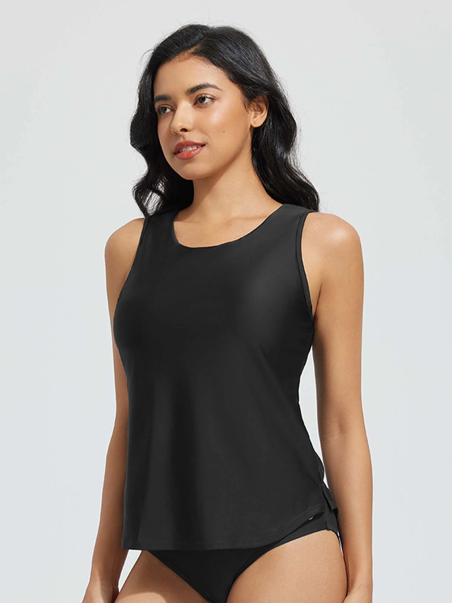 Women's High Neck Tankini Top - Image 16
