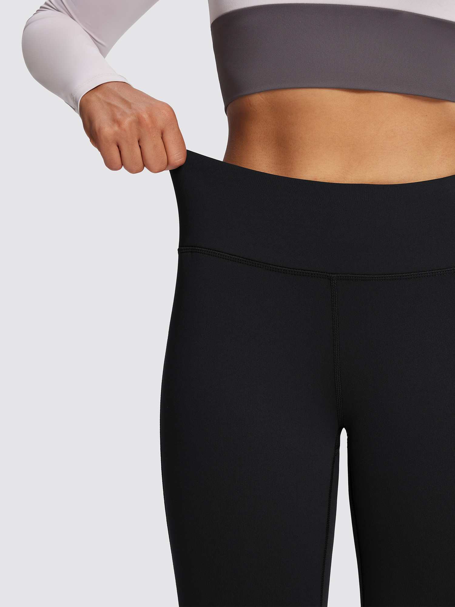 Thermal Warm Yoga Fleece Lined Leggings (2-Pack) - Image 4