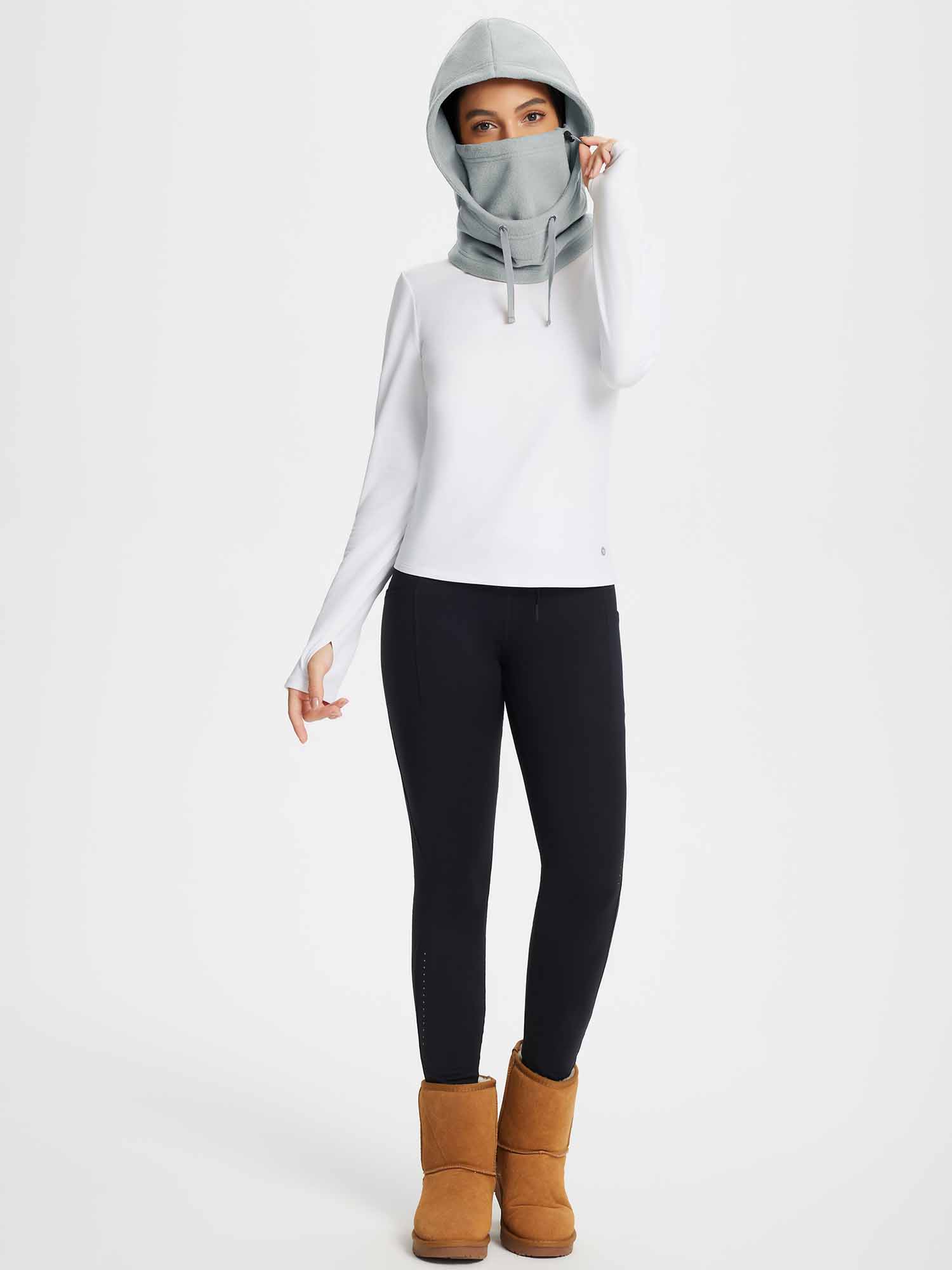 Unisex Adjustable Fleece Ski Hat - Image 6