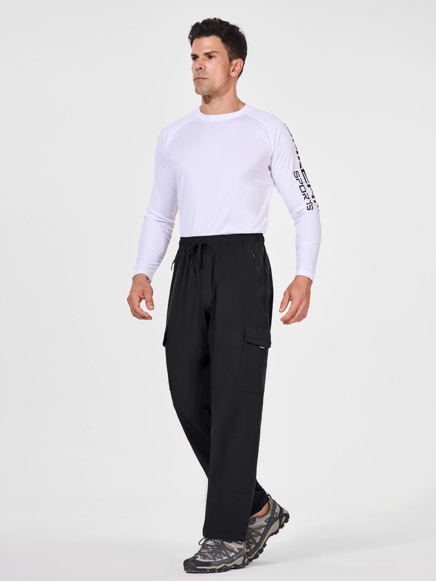 Men's UPF 50+ Quick-Dry Hiking Cargo Pants - Image 6