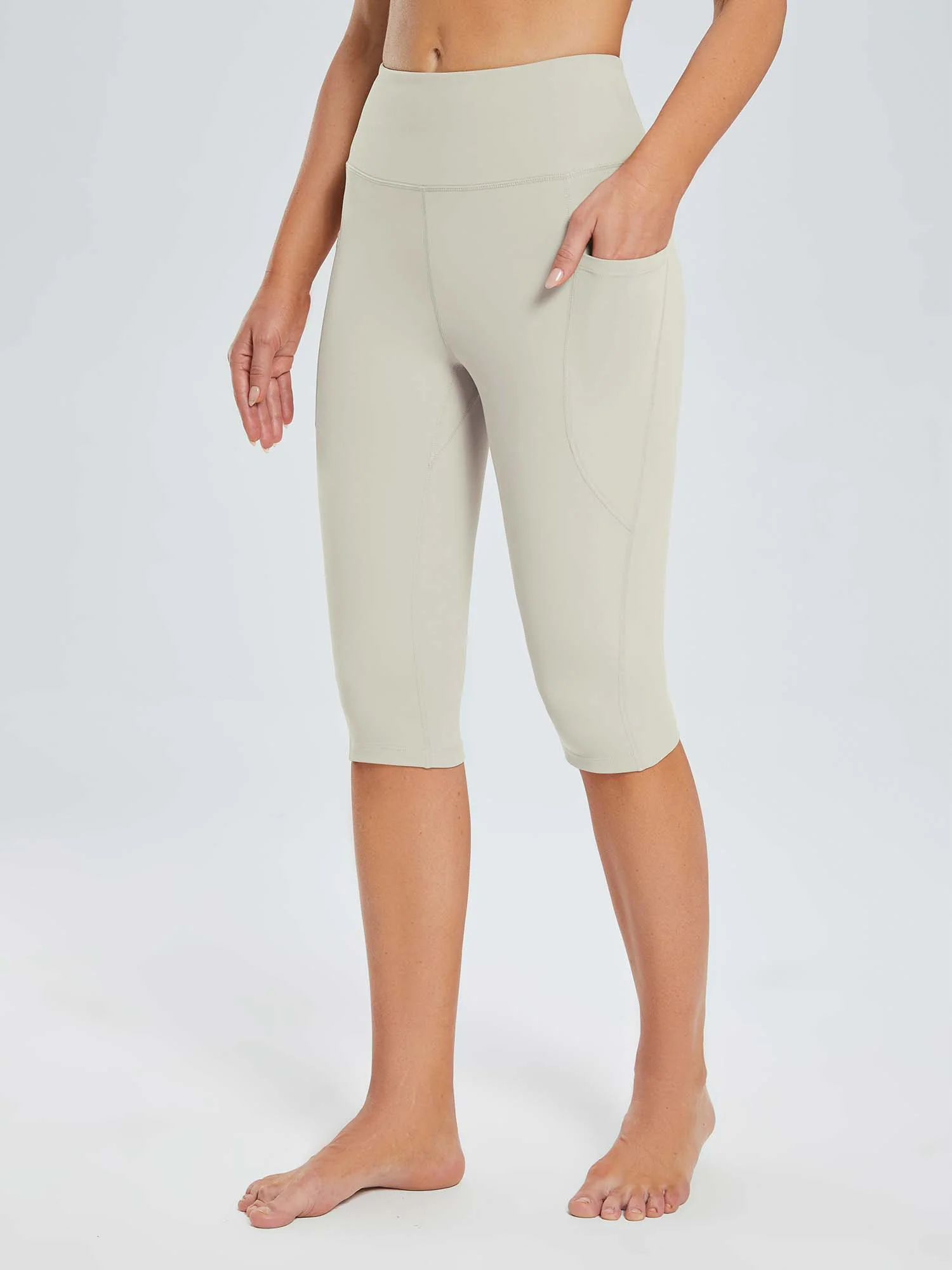 Laureate Women's Pocketed Yoga Capris - Image 65