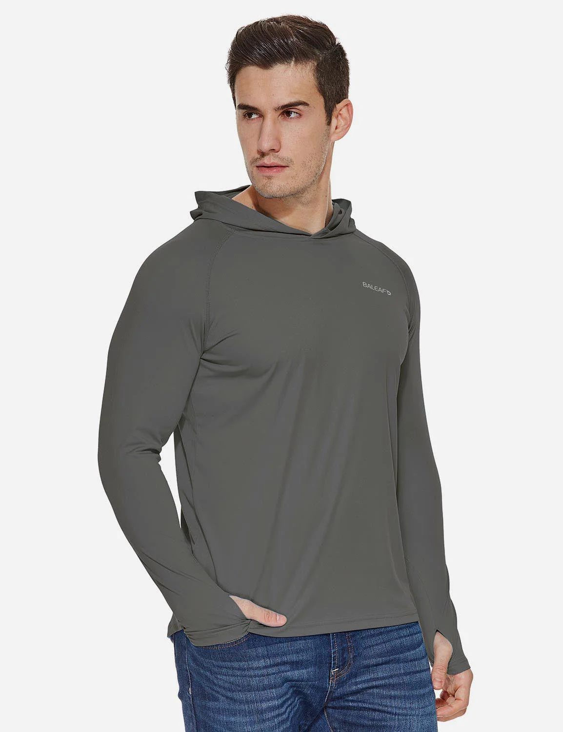 Men's UPF 50+ Sun Hoodie - Image 11