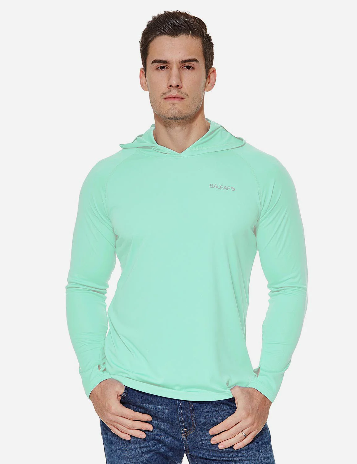 Men's UPF 50+ Sun Hoodie - Image 13