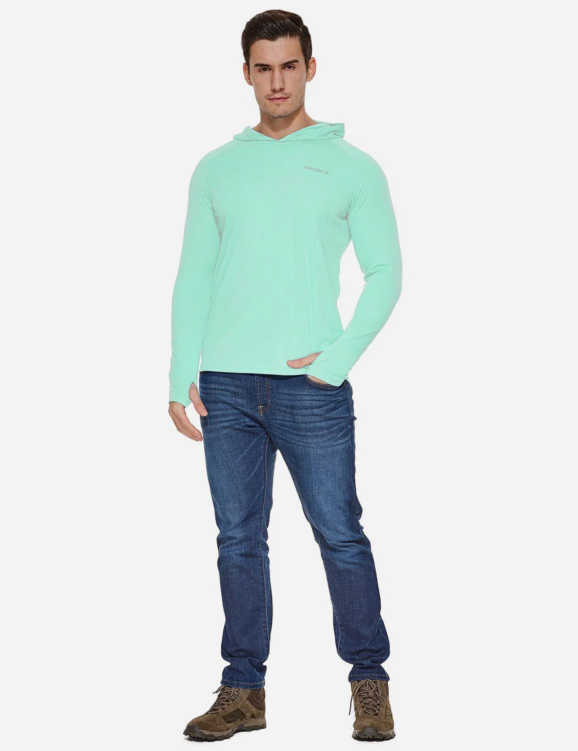 Men's UPF 50+ Sun Hoodie - Image 14