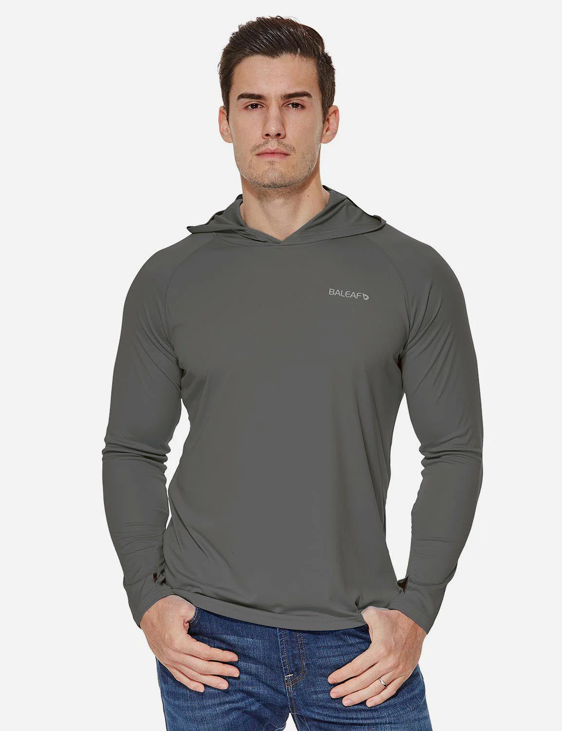Men's UPF 50+ Sun Hoodie - Image 9