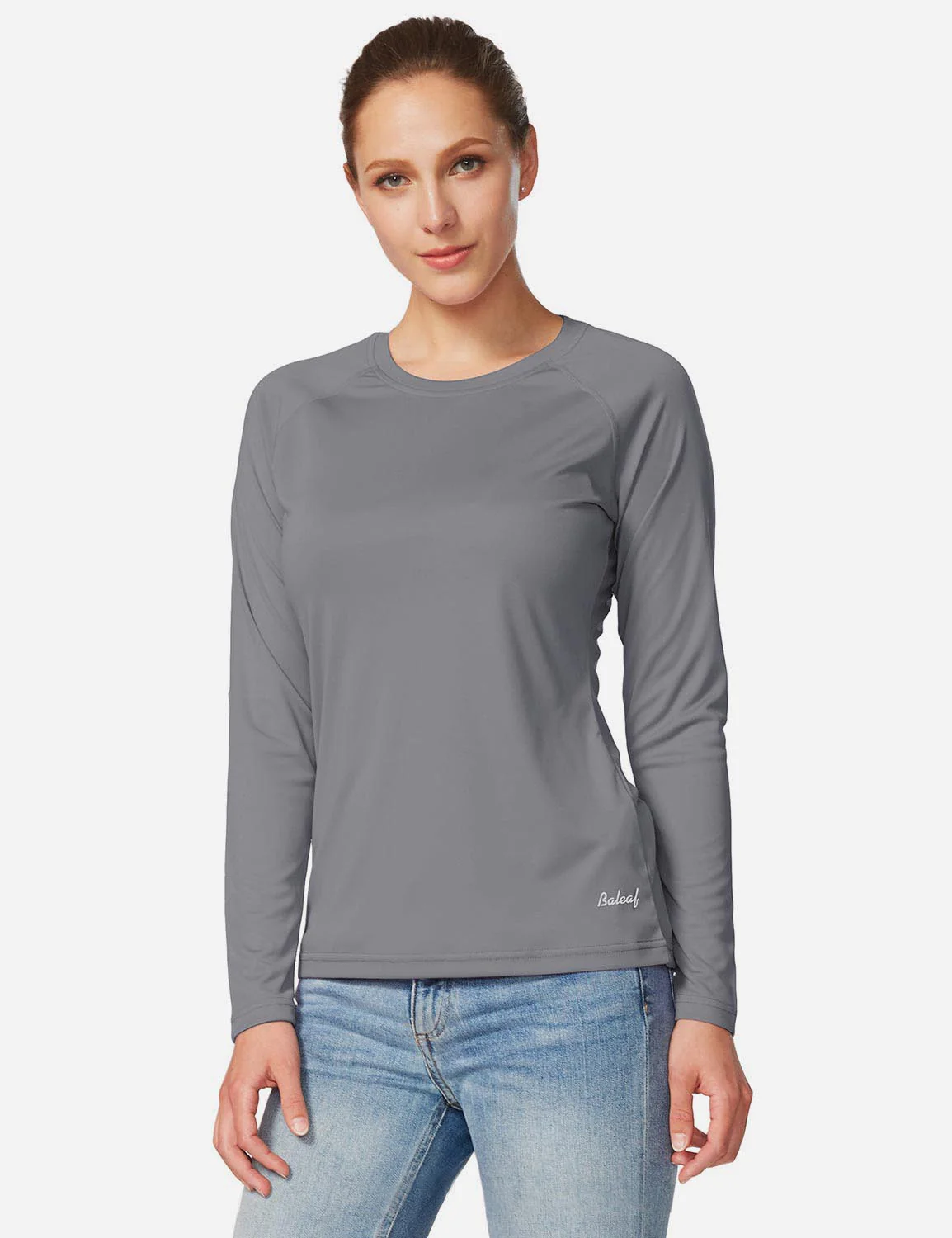 UPF50+ Crew Neck Sun Shirt - Image 41