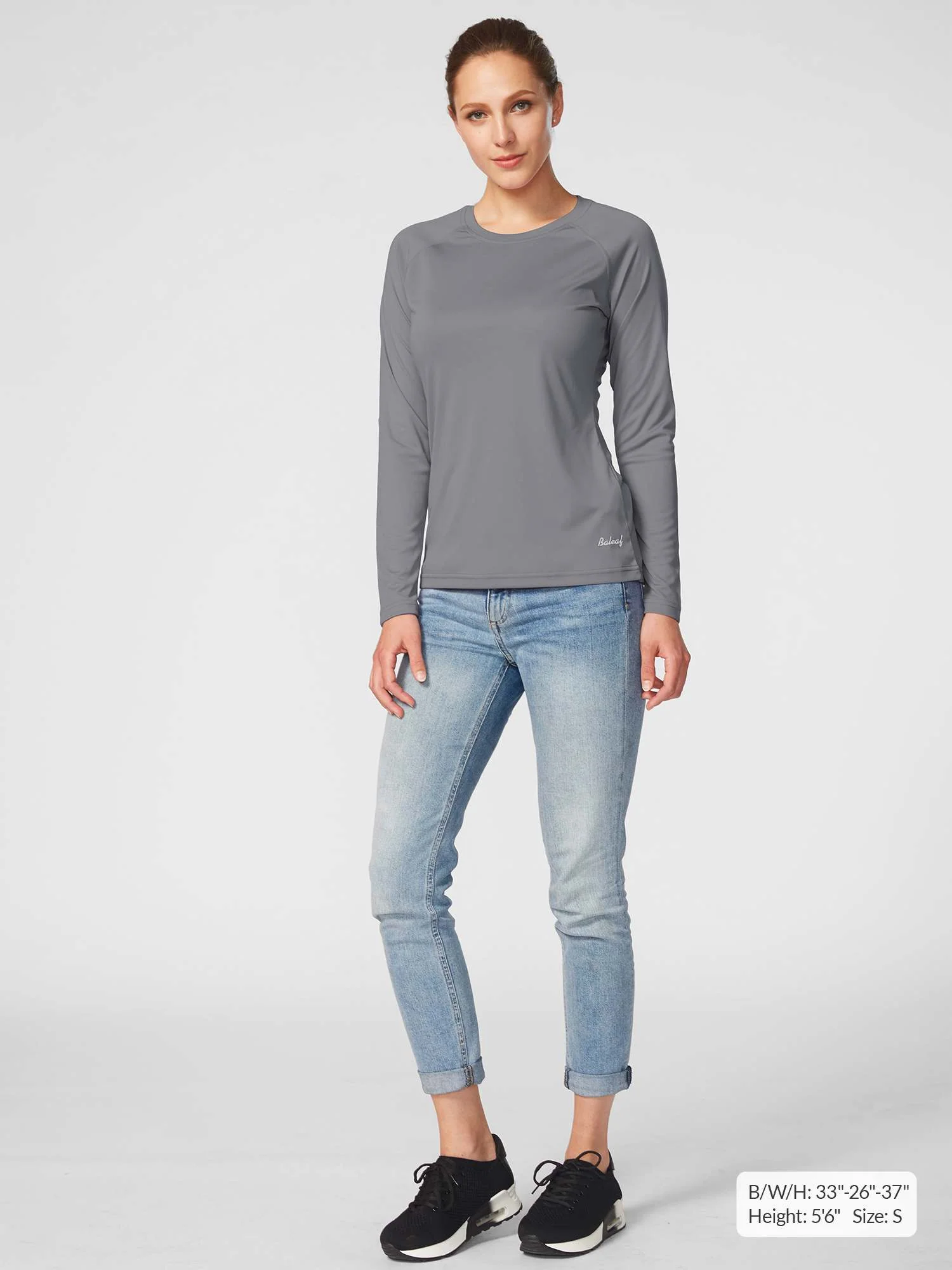UPF50+ Crew Neck Sun Shirt - Image 42