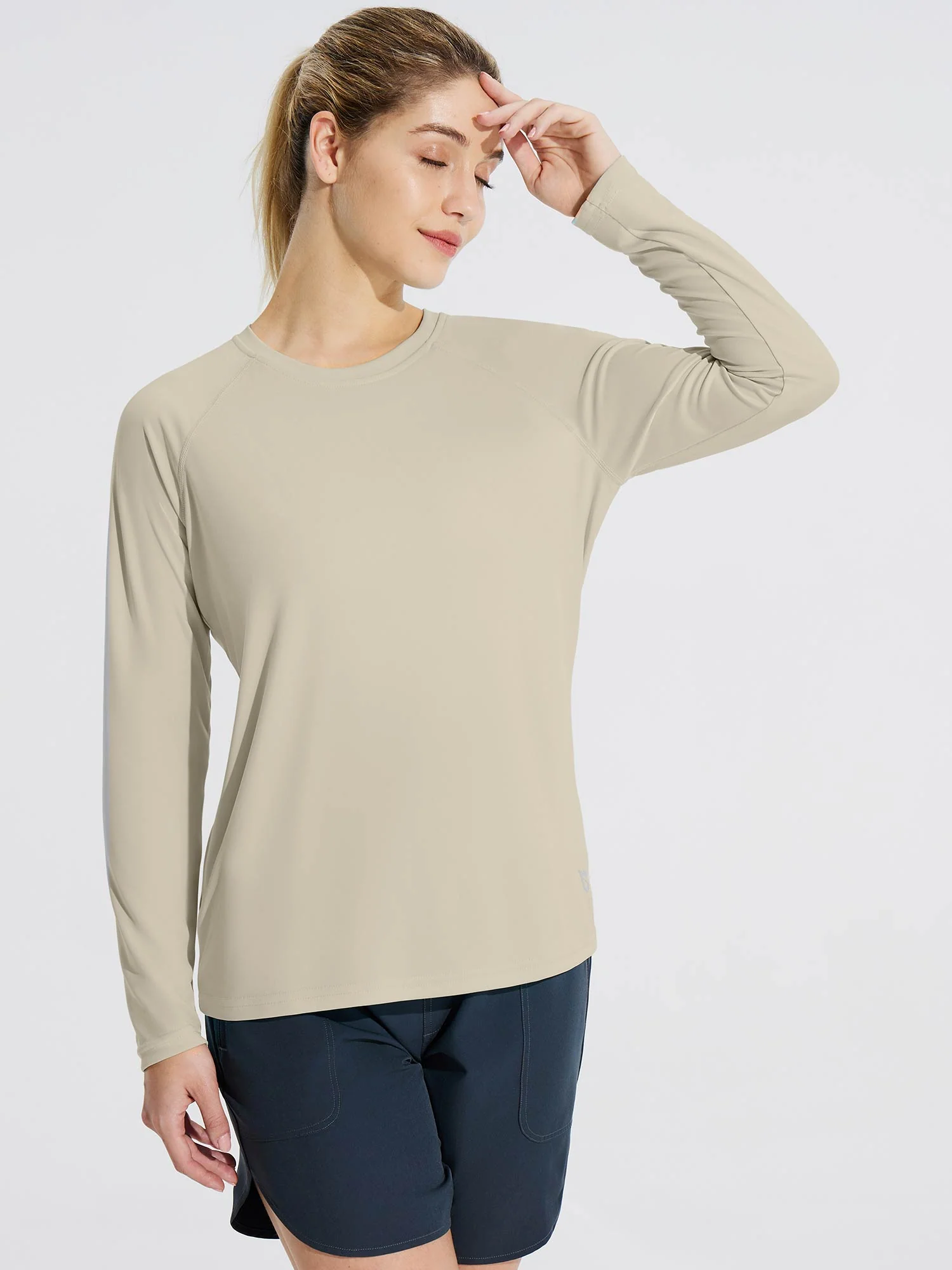 UPF50+ Crew Neck Sun Shirt - Image 49