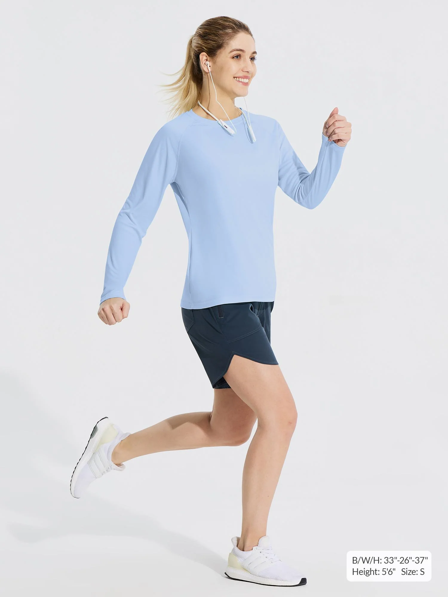 UPF50+ Crew Neck Sun Shirt - Image 56