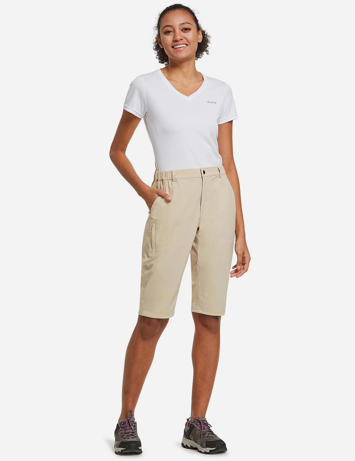 Flyleaf UPF50+ DWR Knee-Length Shorts - Image 12