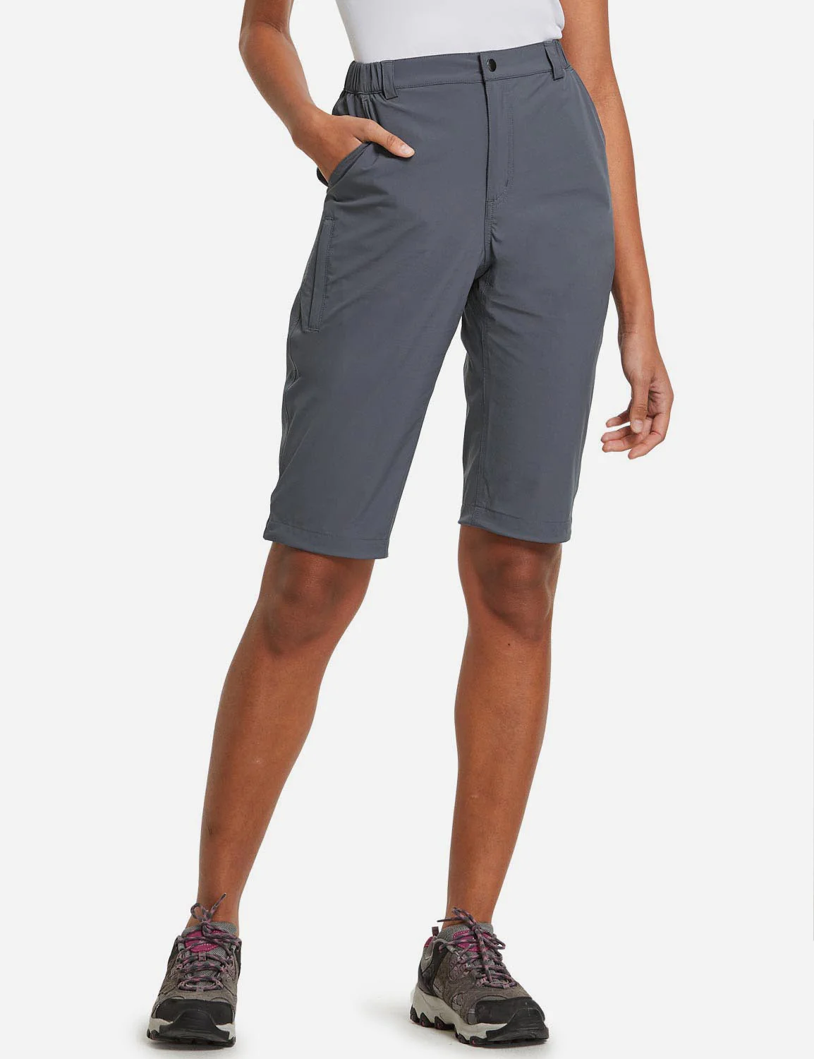 Flyleaf UPF50+ DWR Knee-Length Shorts - Image 13