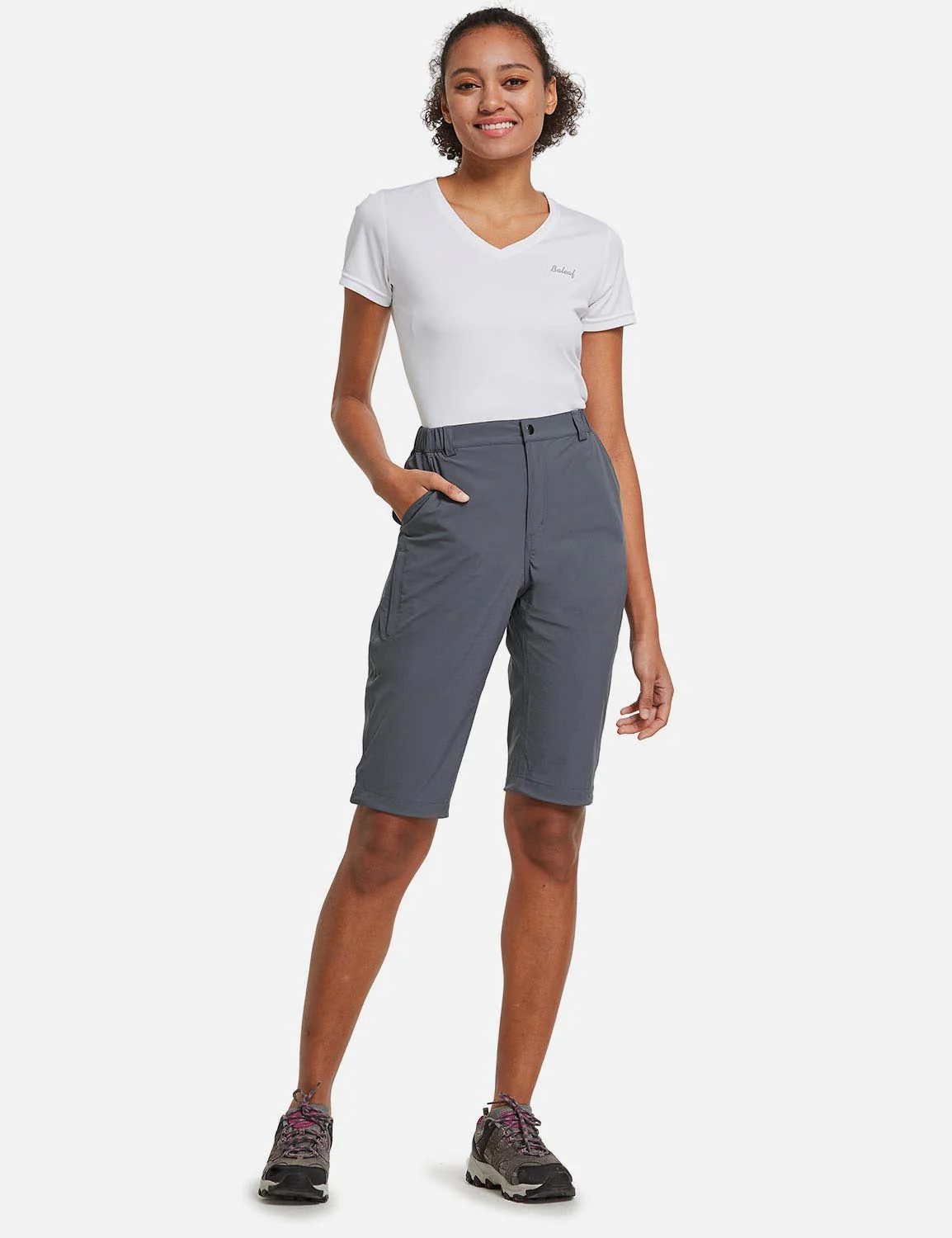 Flyleaf UPF50+ DWR Knee-Length Shorts - Image 14