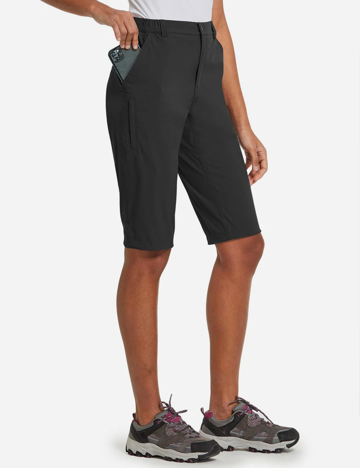 Flyleaf UPF50+ DWR Knee-Length Shorts - Image 4